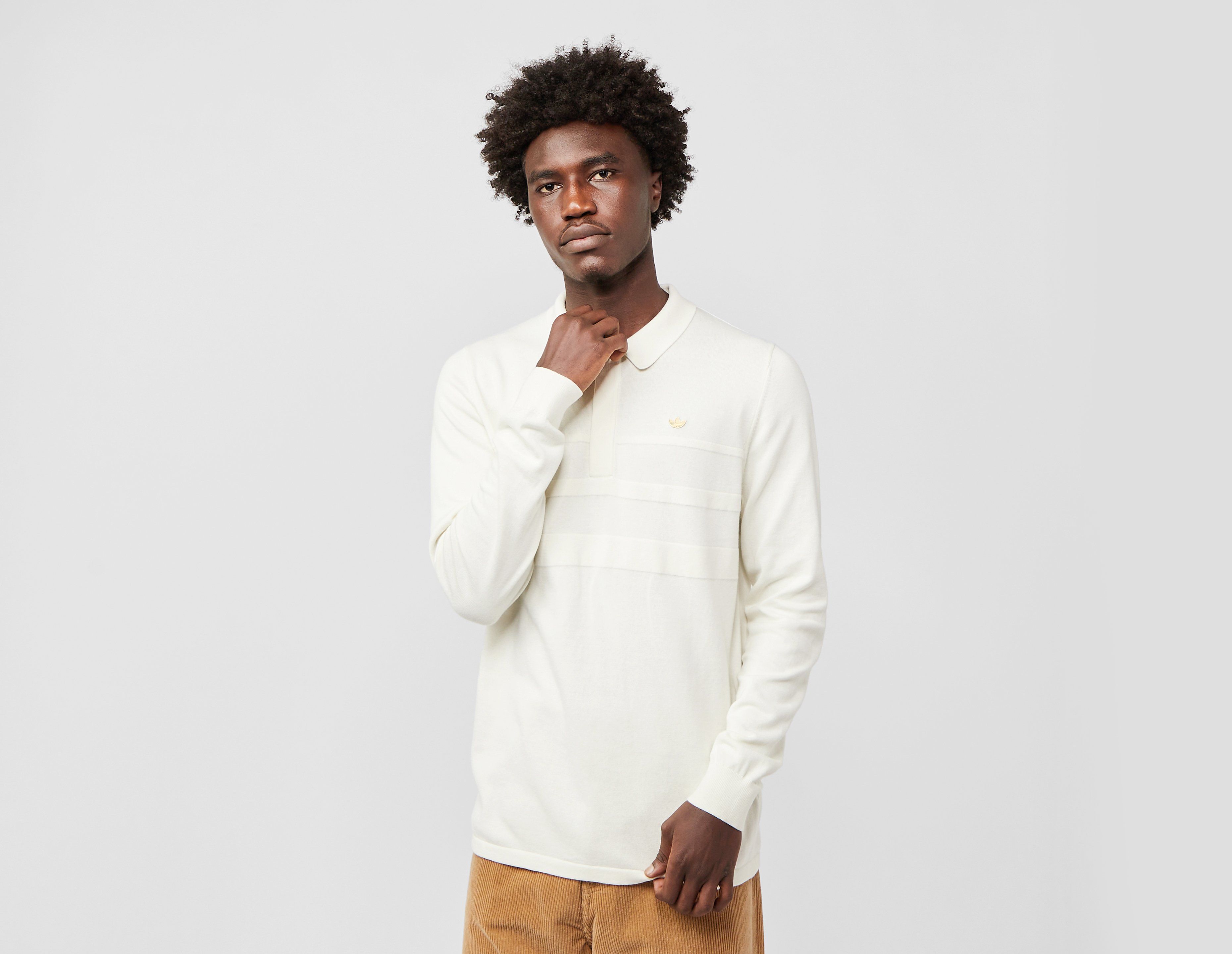 adidas Originals Premium Long Sleeve Polo