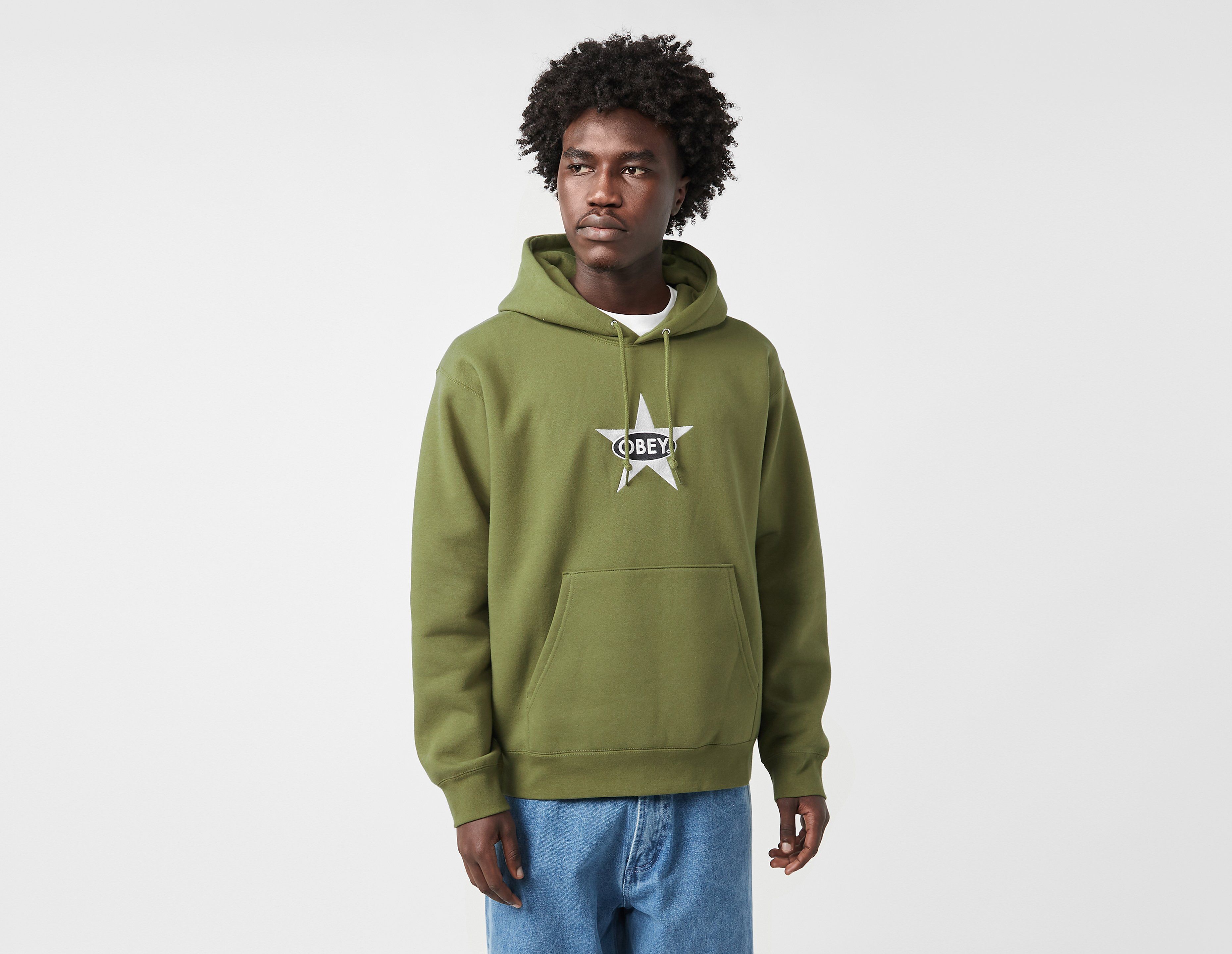 Obey Empire Hoodie, Green