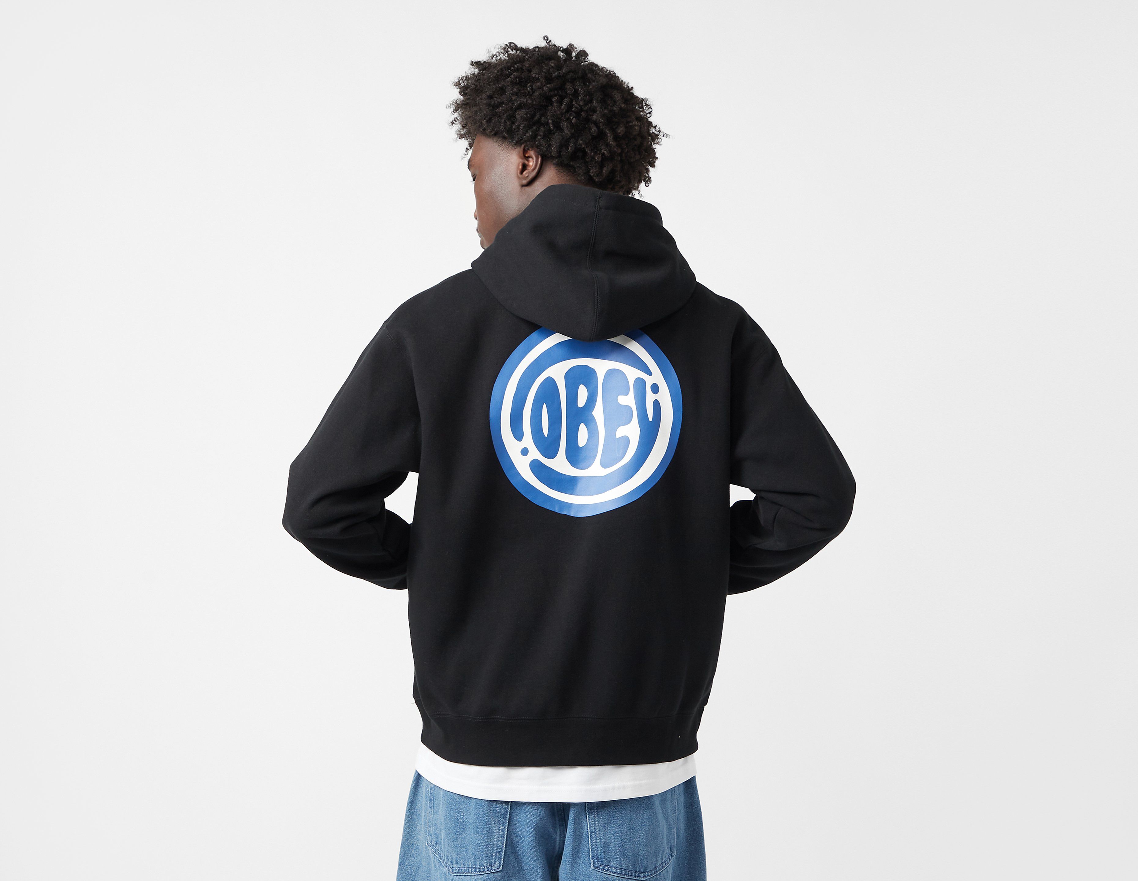 Obey Bubble Hoodie, Black