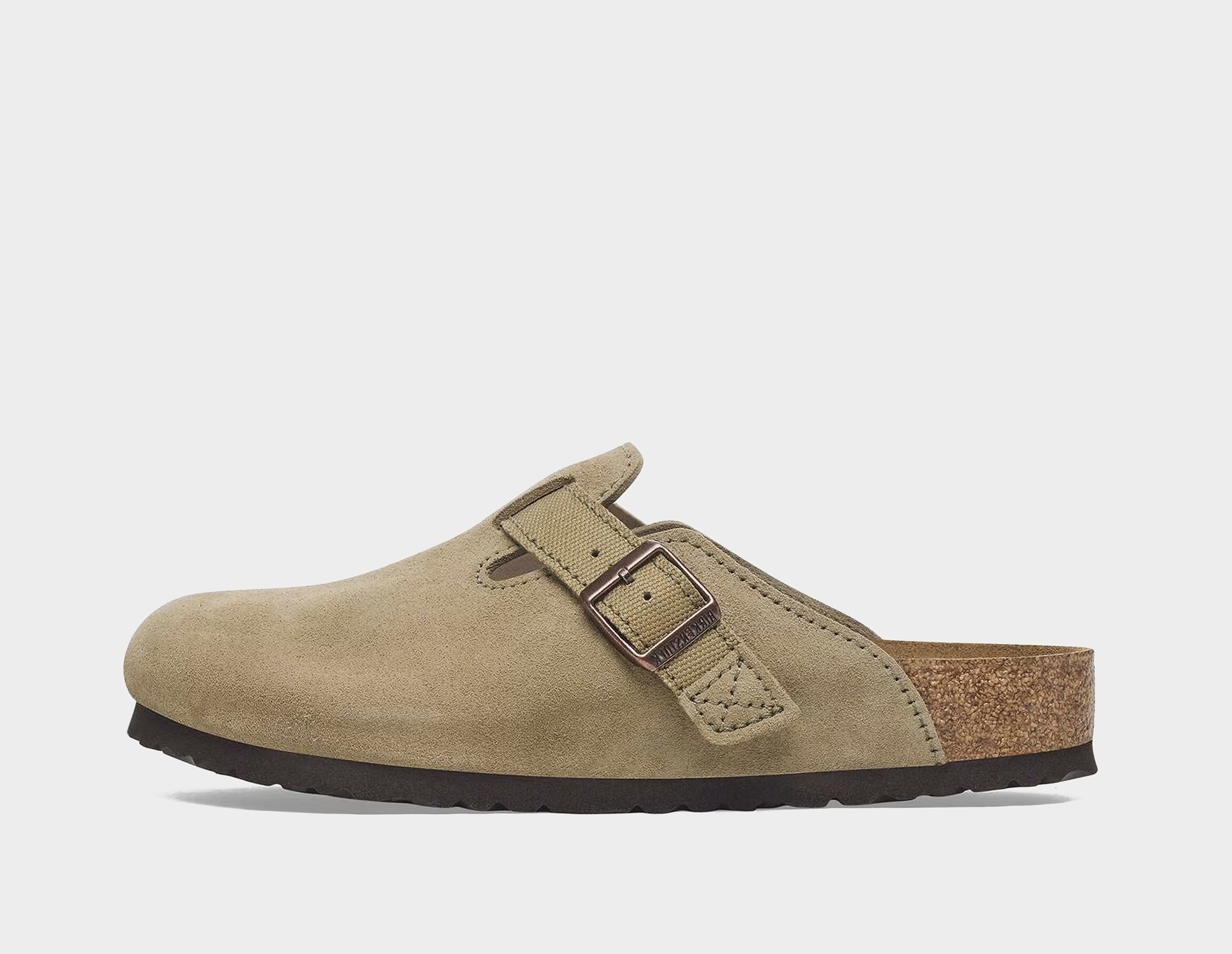 Birkenstock Boston Canvas, marrón