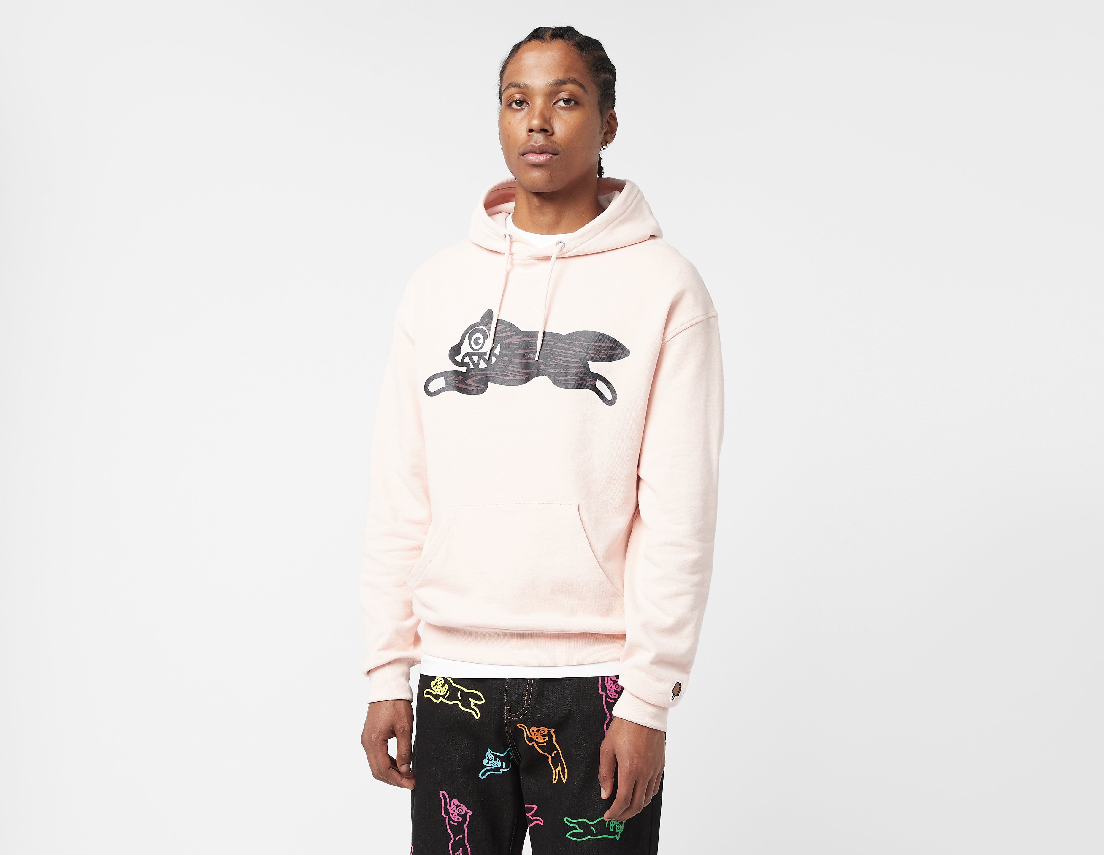 ICECREAM Running Dog Hoodie, Pink