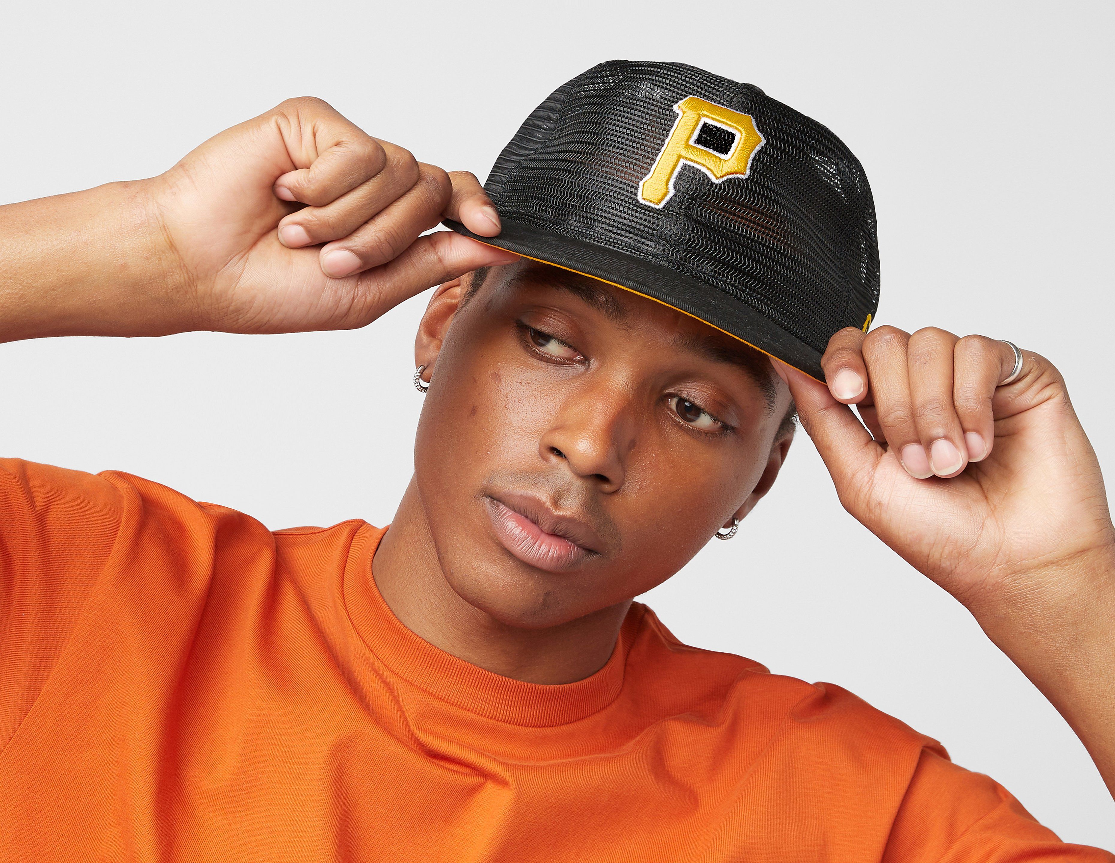 New Era MLB Pittsburgh Pirates 9FIFTY Mesh Cap, Black