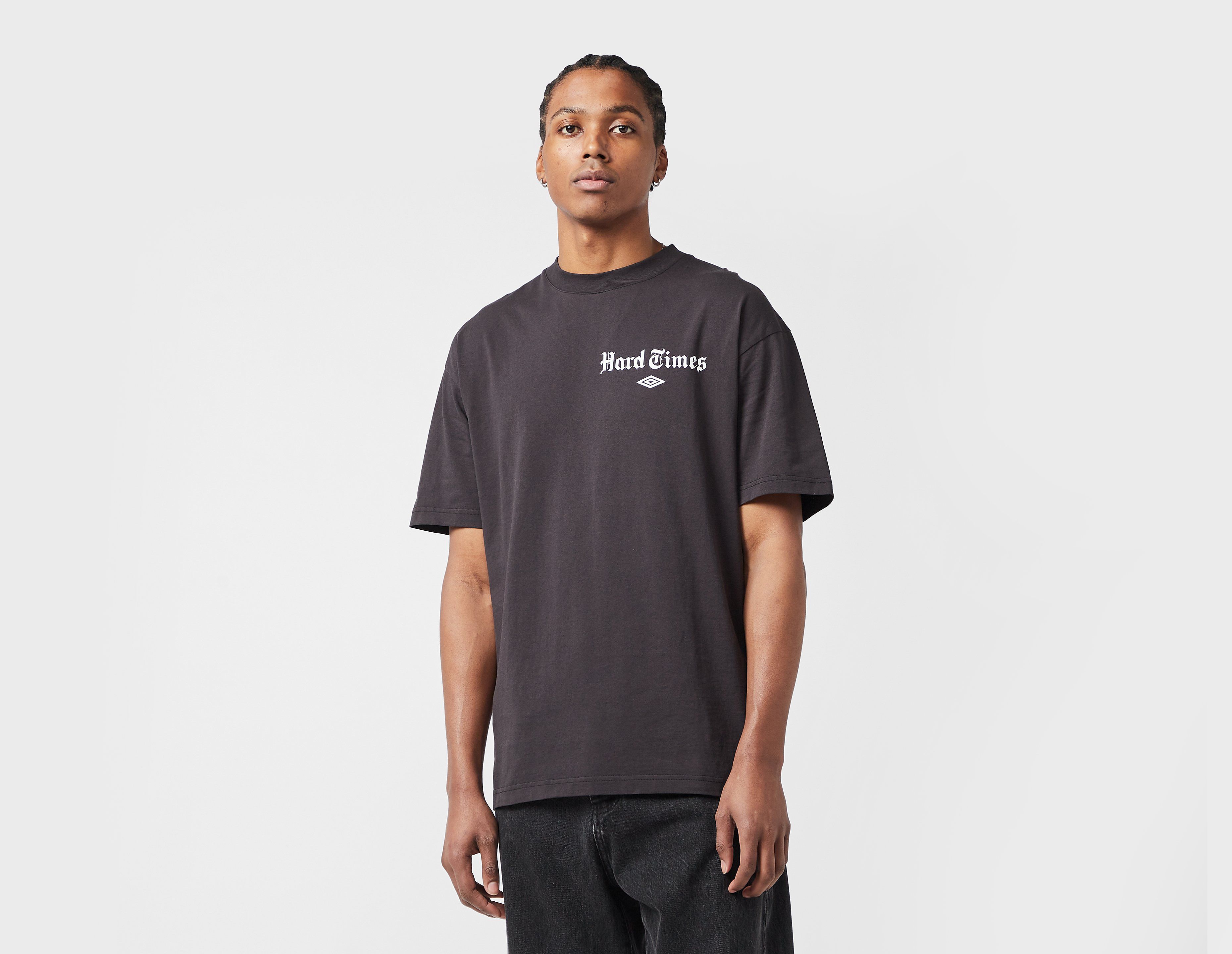Umbro Hard Times T-Shirt, Black