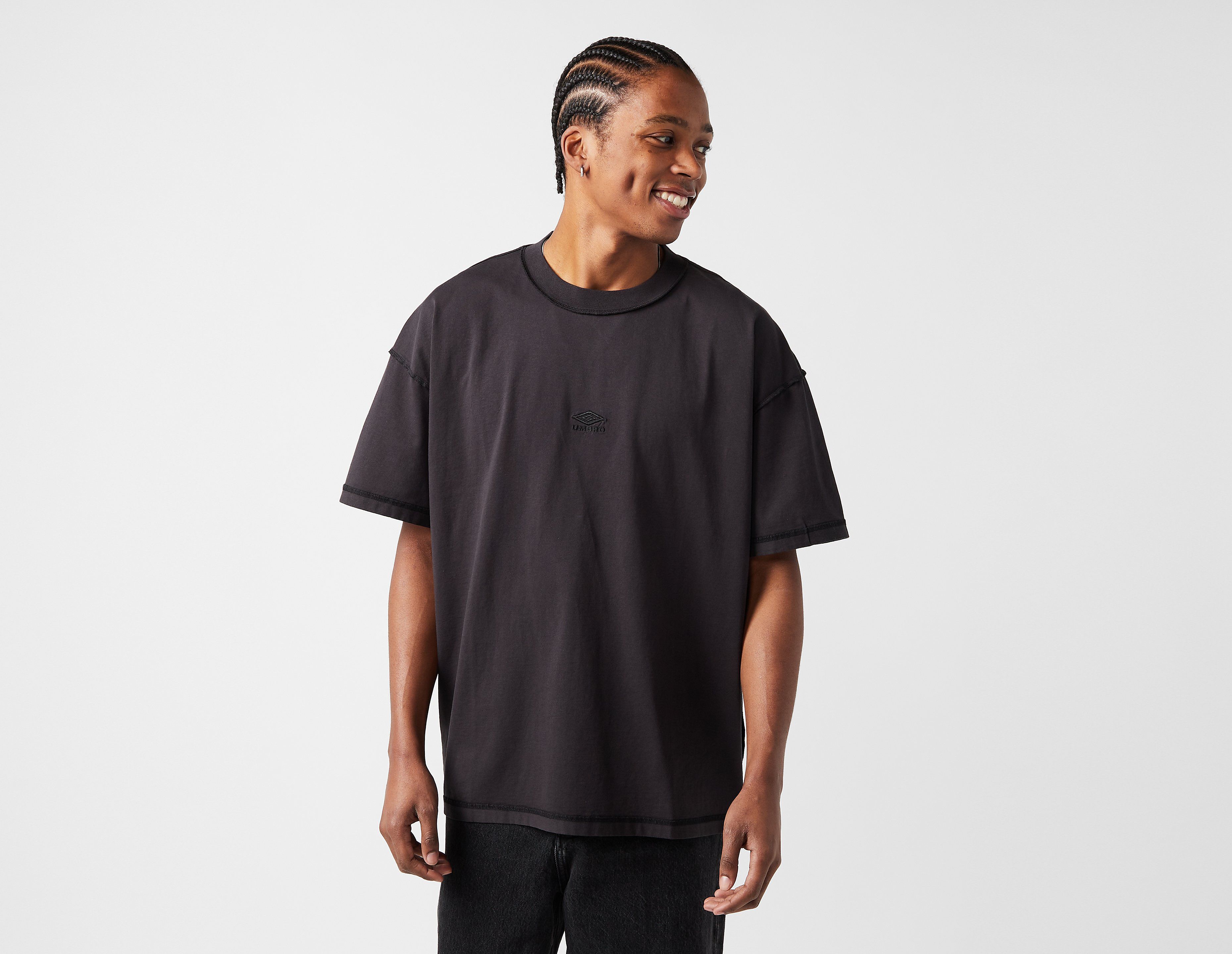 Umbro Inside Out Logo T-Shirt, Black