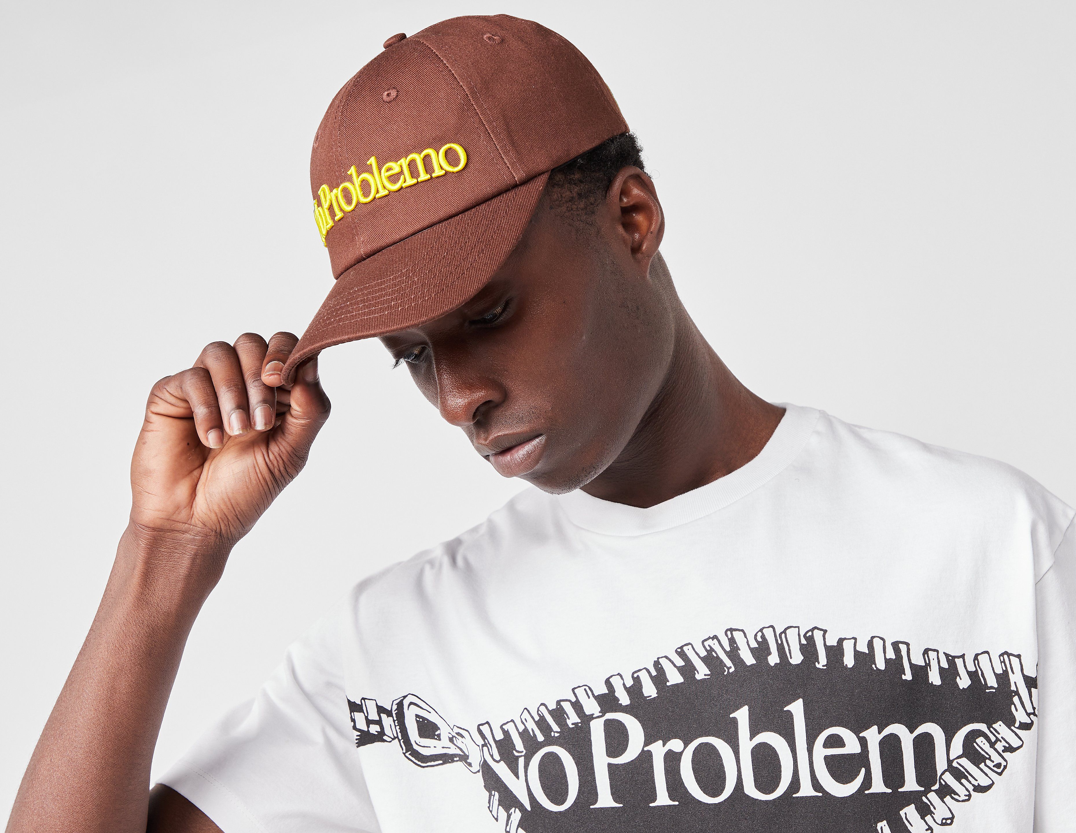 No Problemo Casquette Logo, Brown