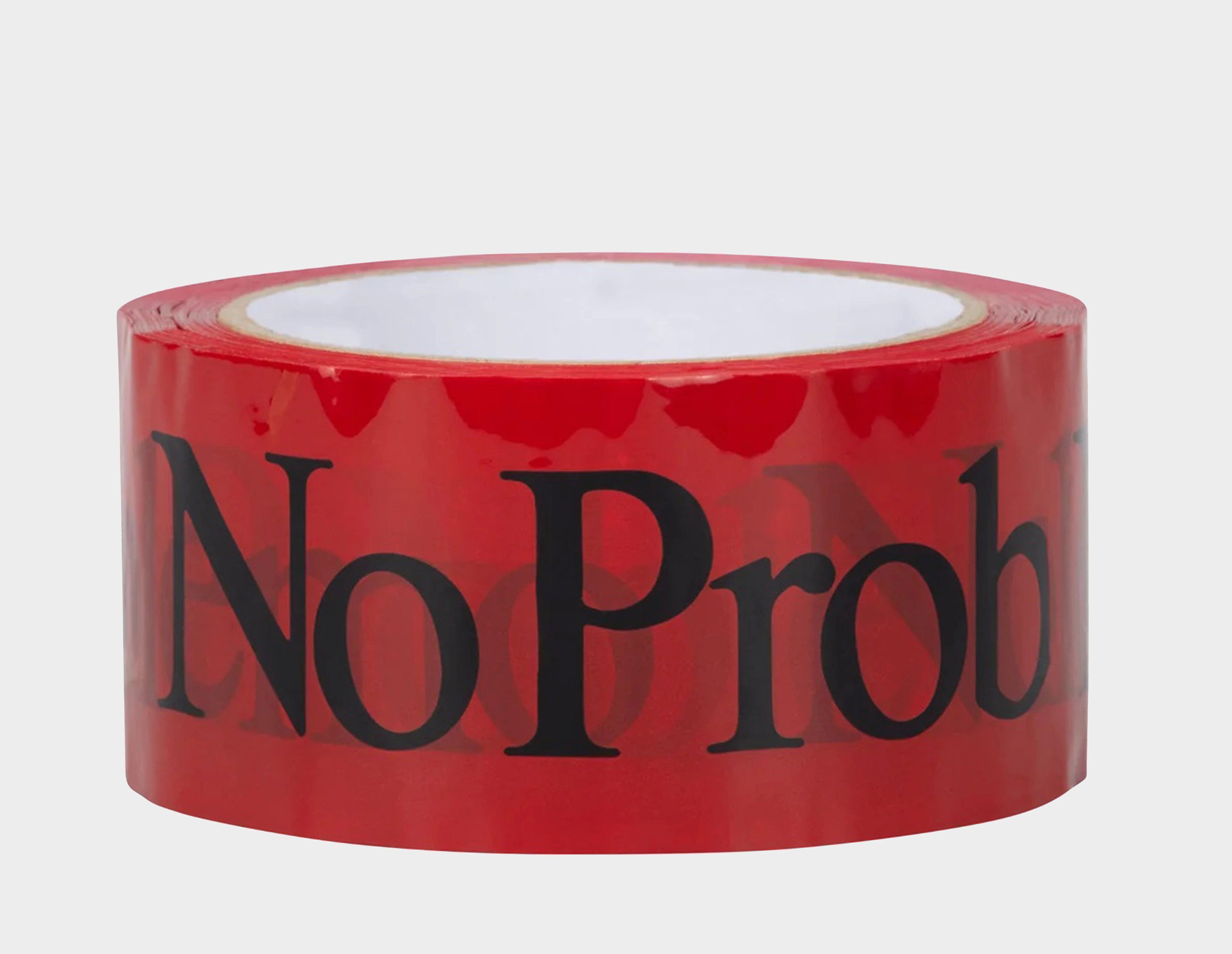 No Problemo Ruban Adhésif Logo, Red