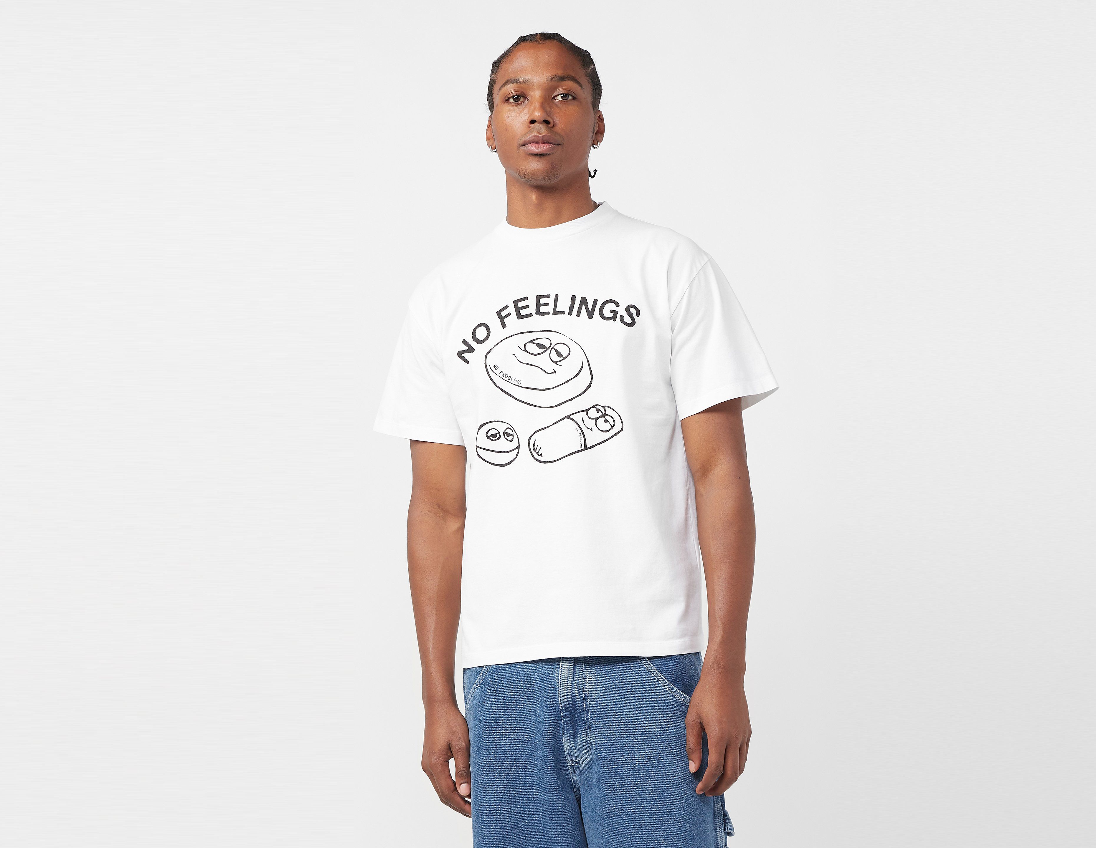 No Problemo Hard Feelings T-Shirt, White