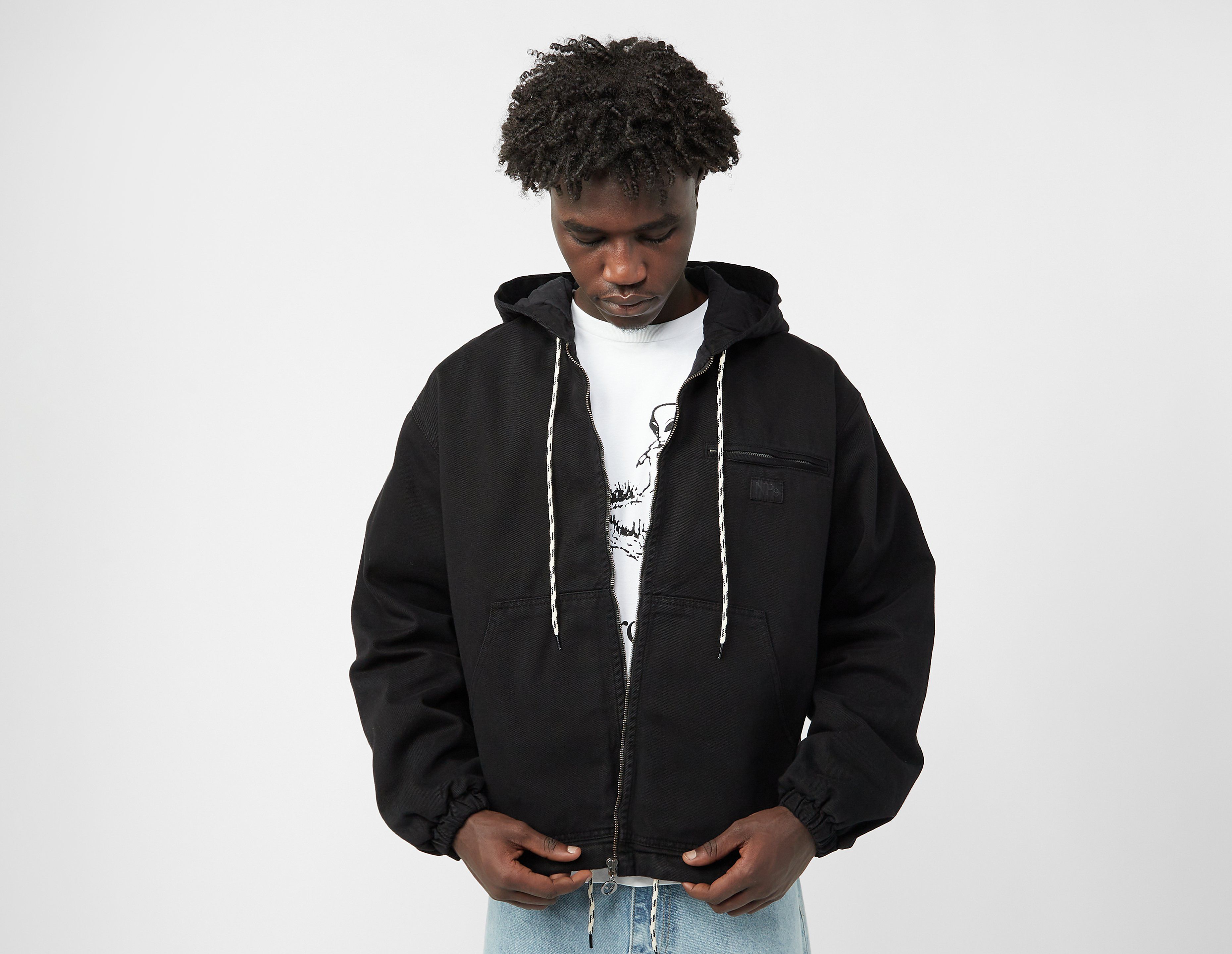 No Problemo Workwear Jacket, Black