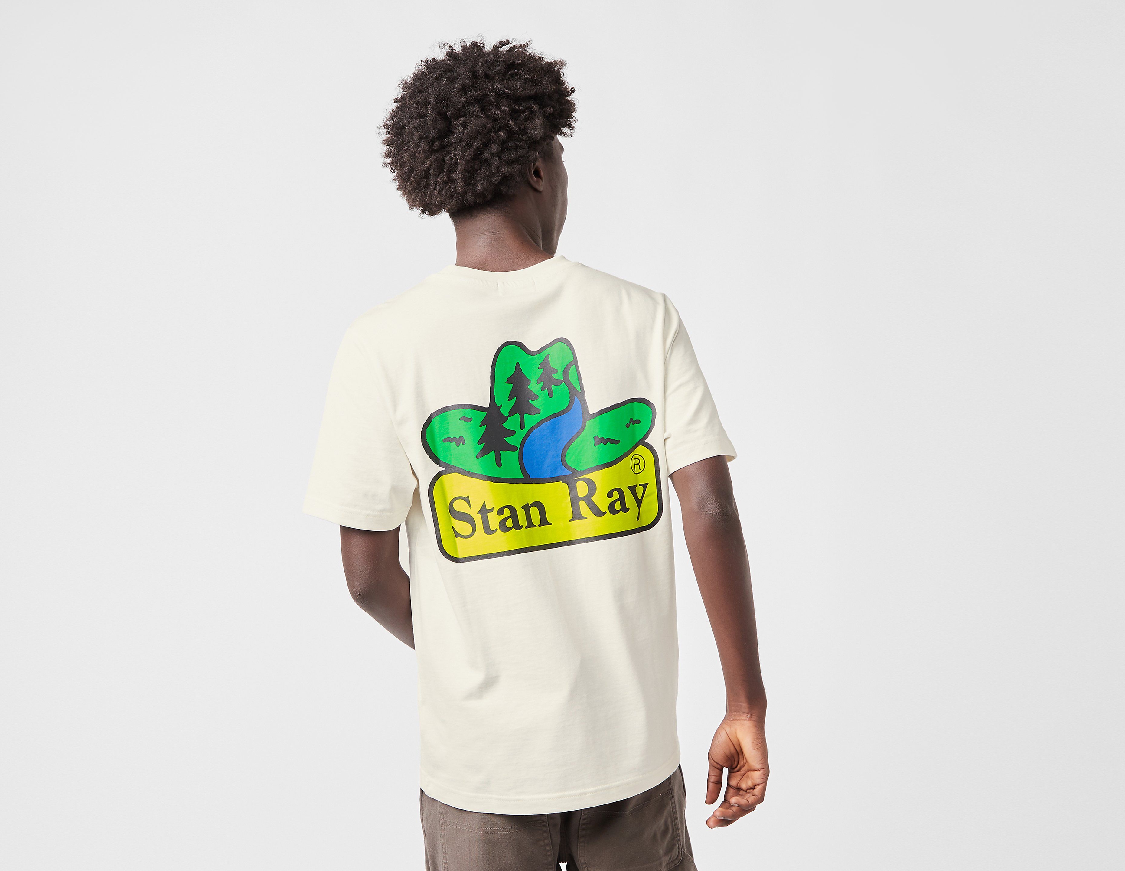 Stan Ray Tejas Stack T-Shirt, Ecru