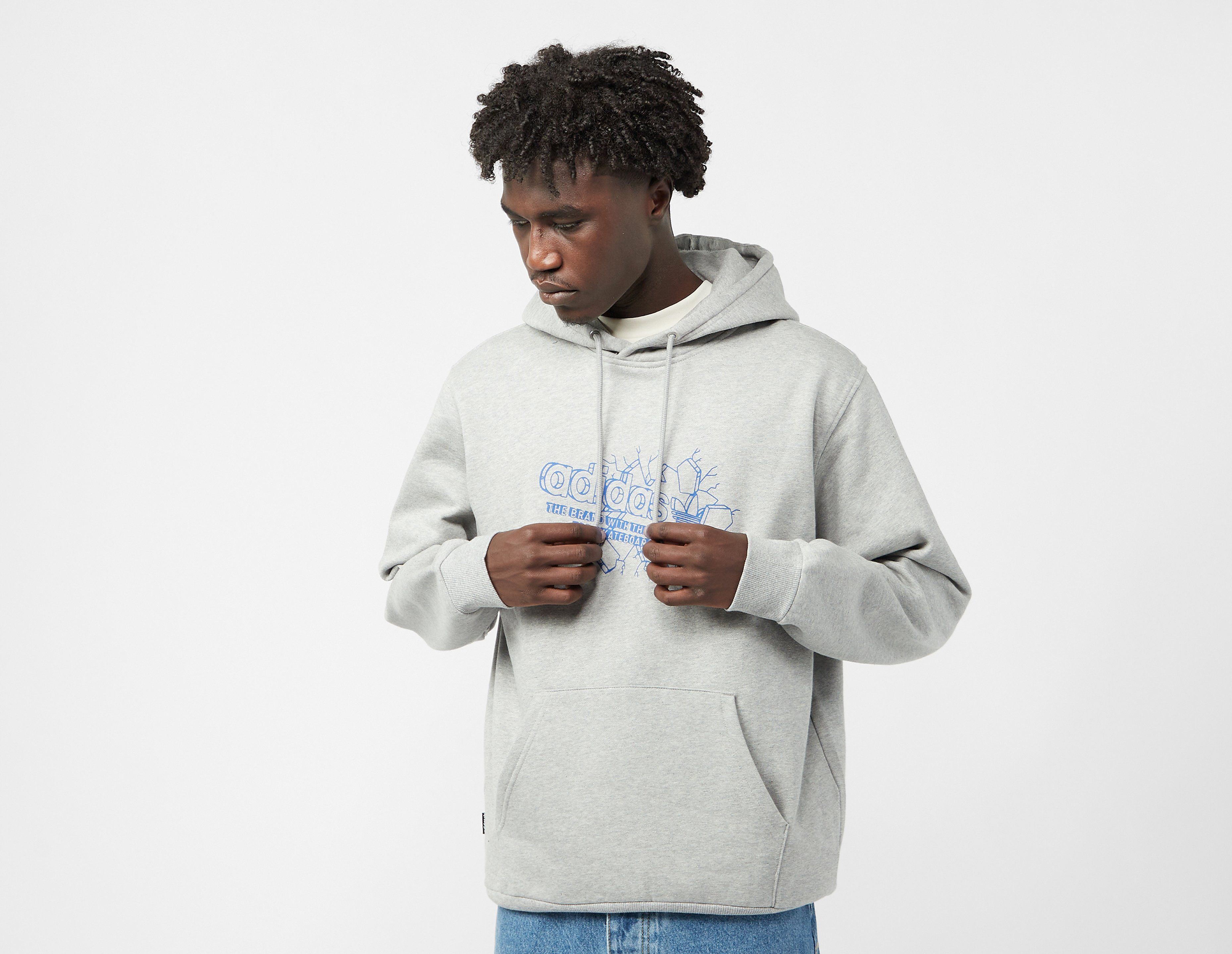 adidas Skateboarding Breakthrough Hoodie, Grey