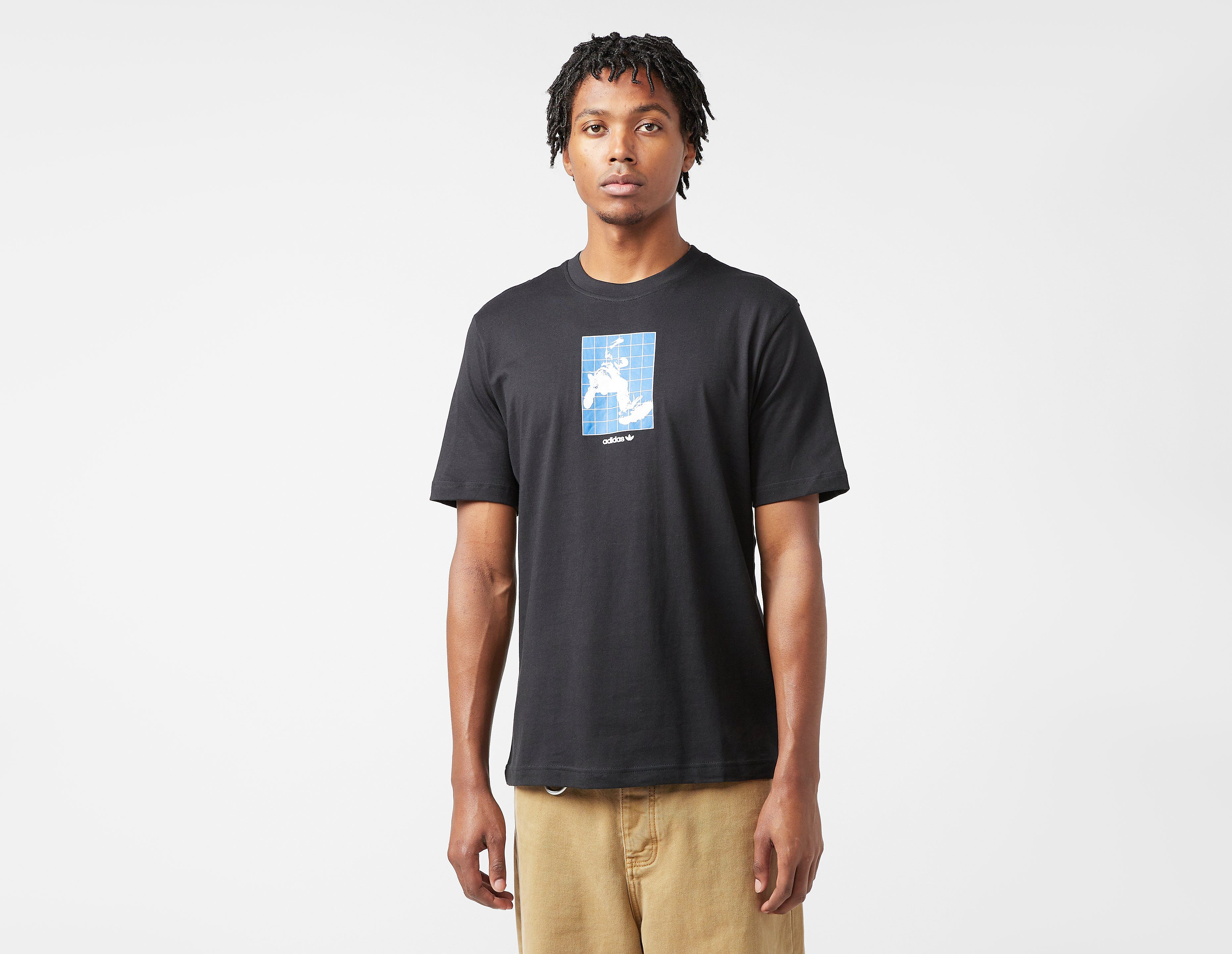 Adidas Originals Street Graphic T-Shirt, Black