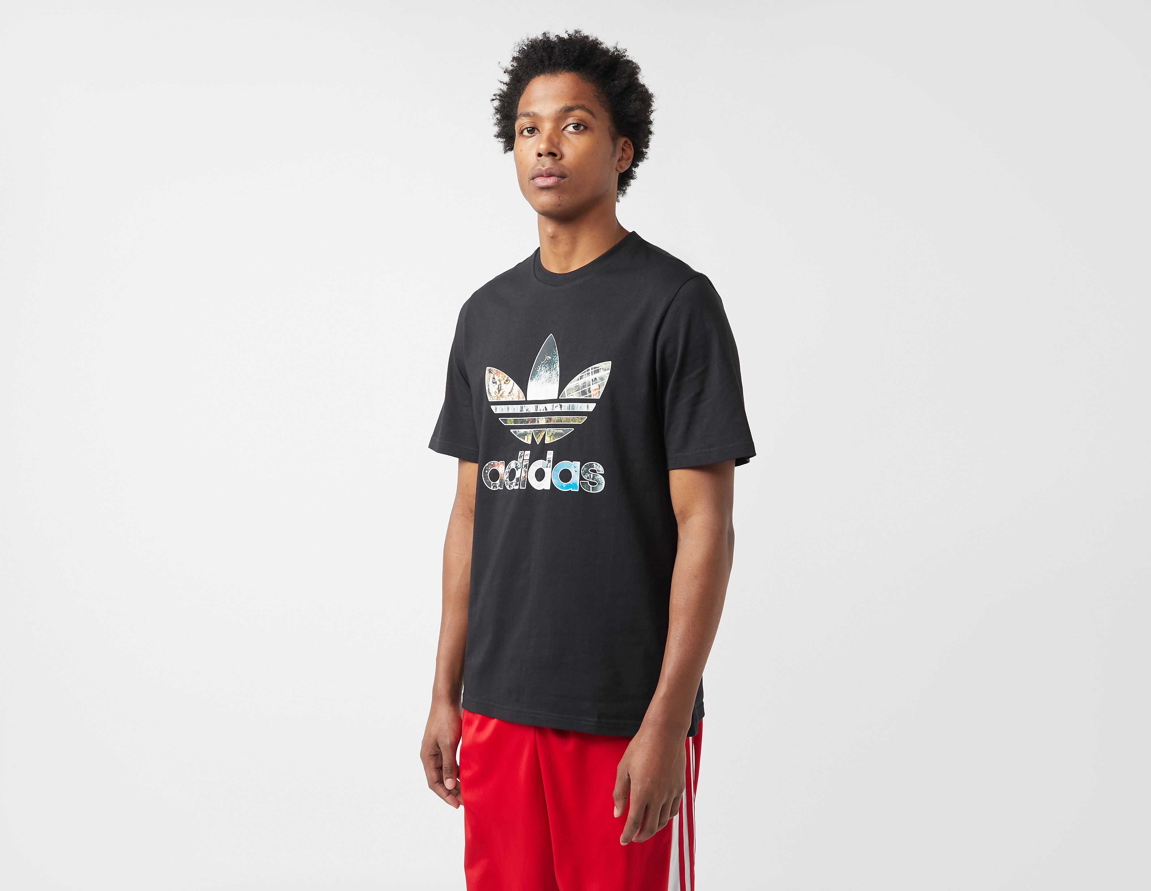 Adidas Skateboarding Dill Trefoil Photo T-Shirt, Black