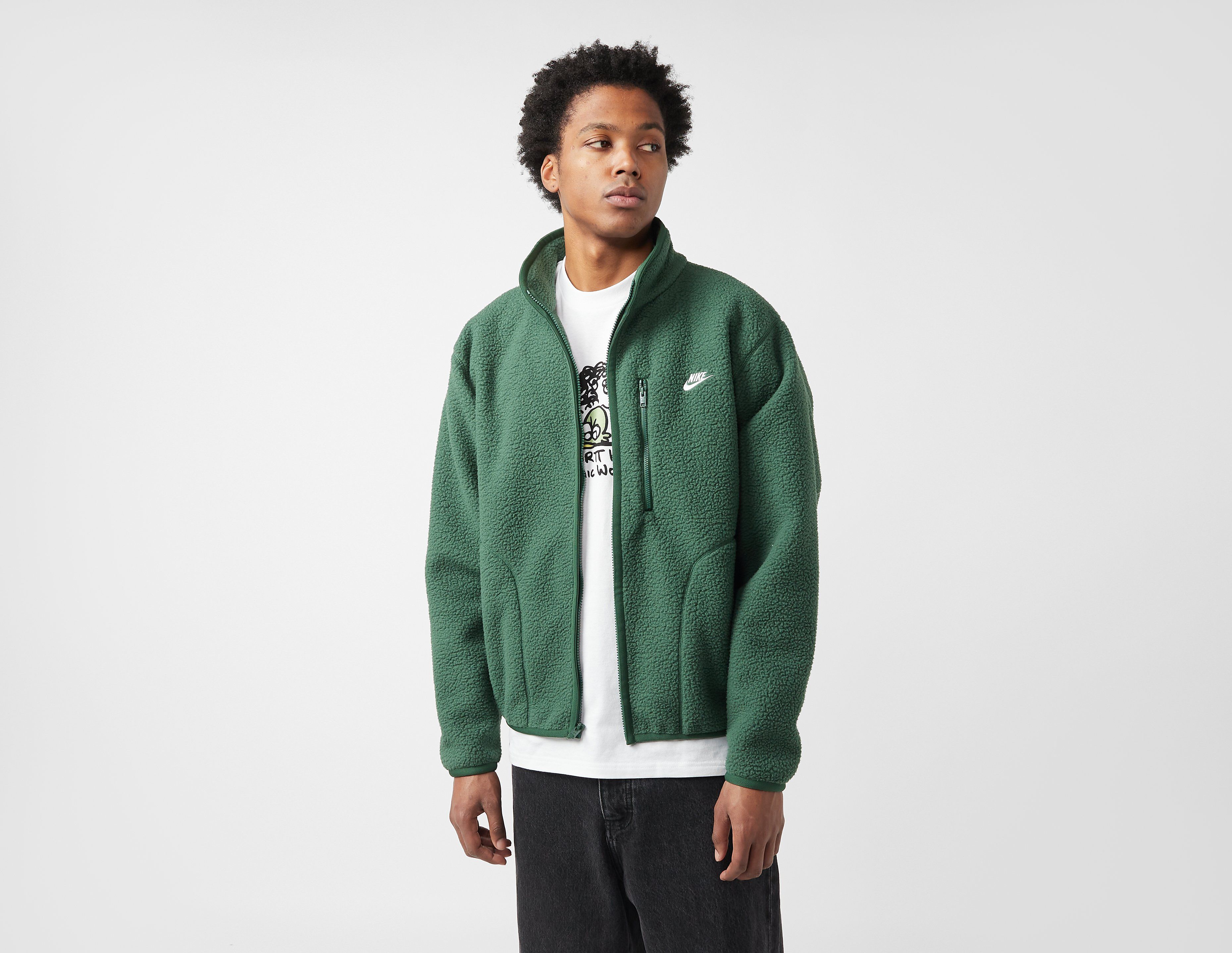 Nike Club Fleece Jacket, Green