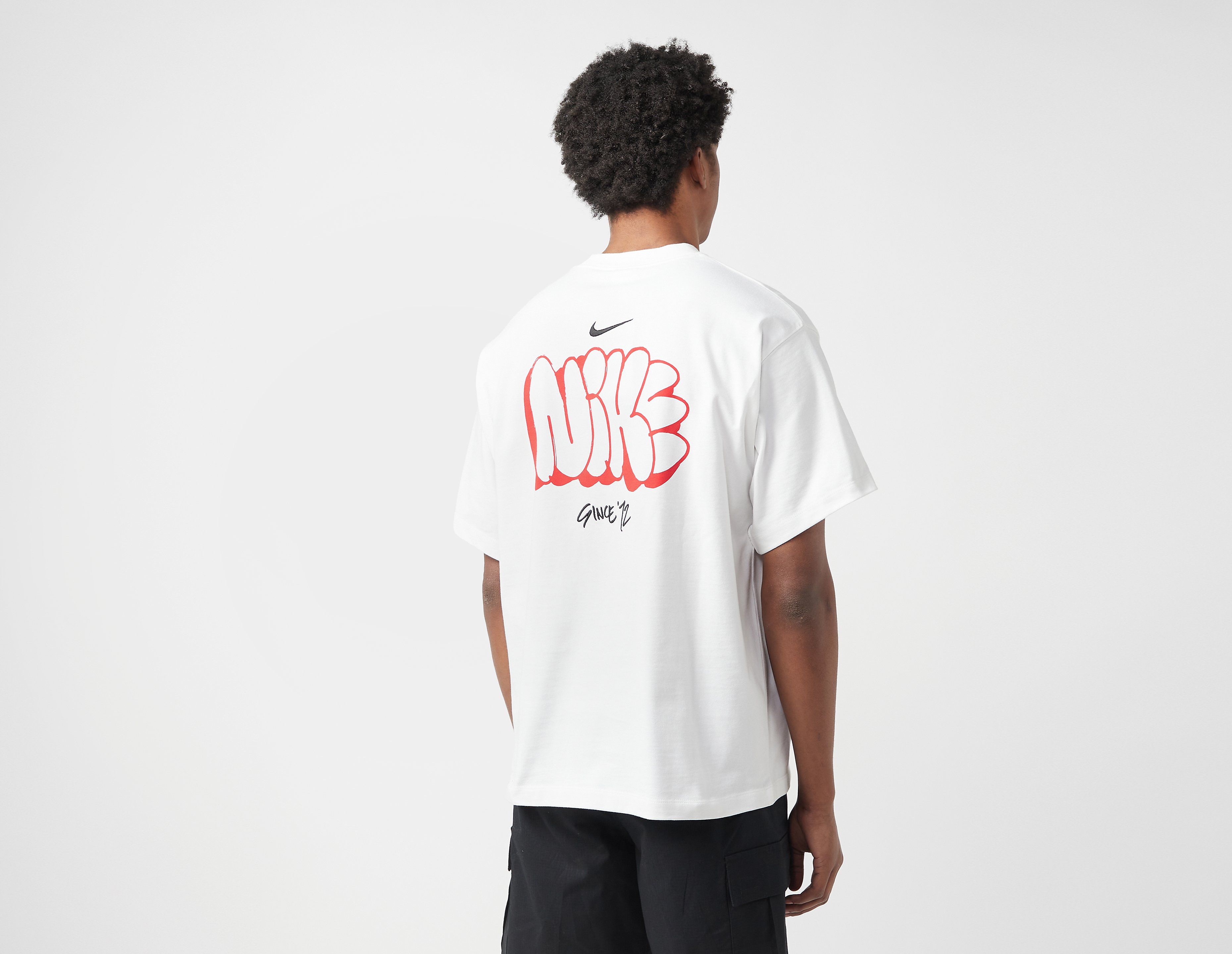 Nike camiseta Solo Swoosh Graffiti, White
