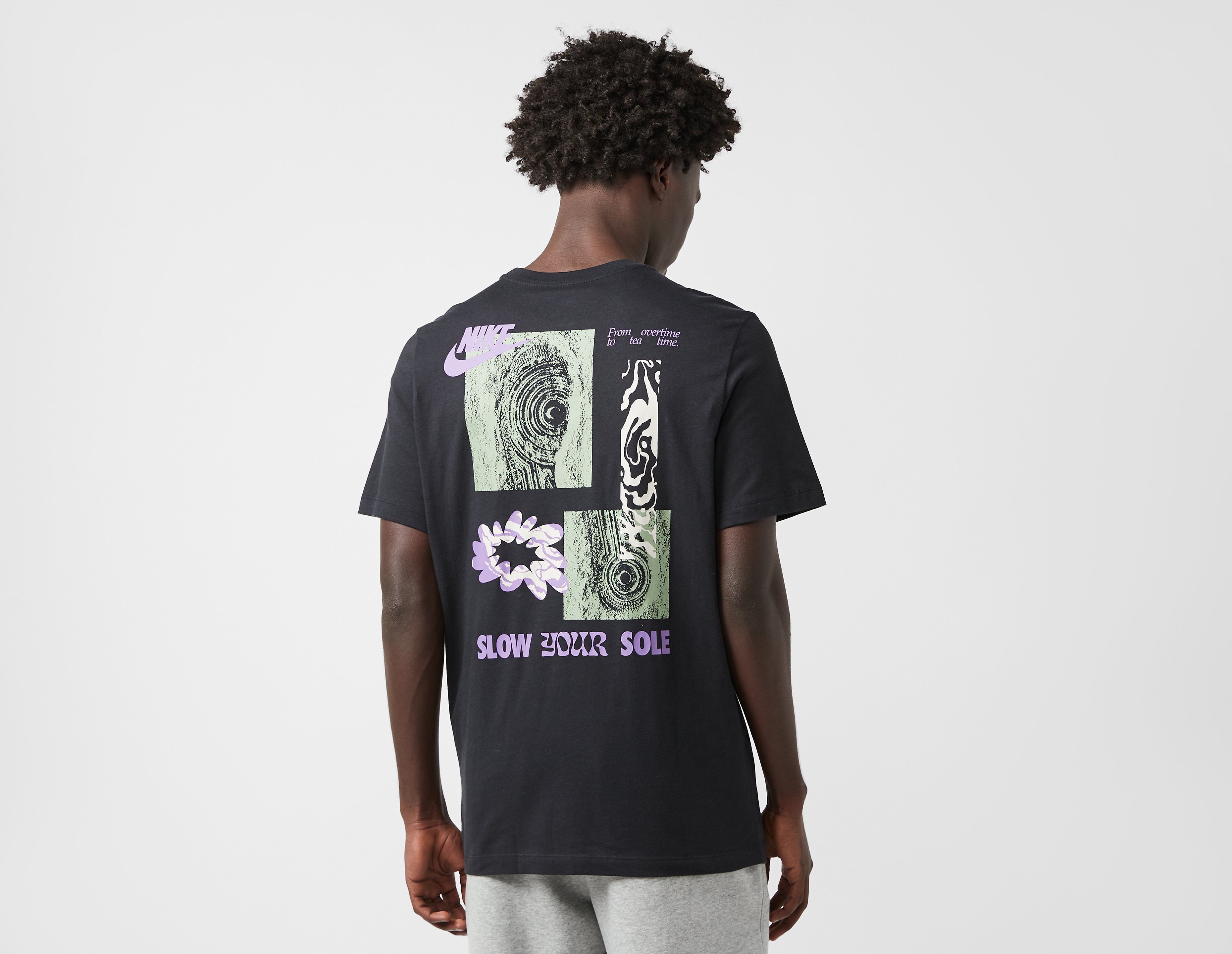 Nike Slow Your Sole T-Shirt, Black