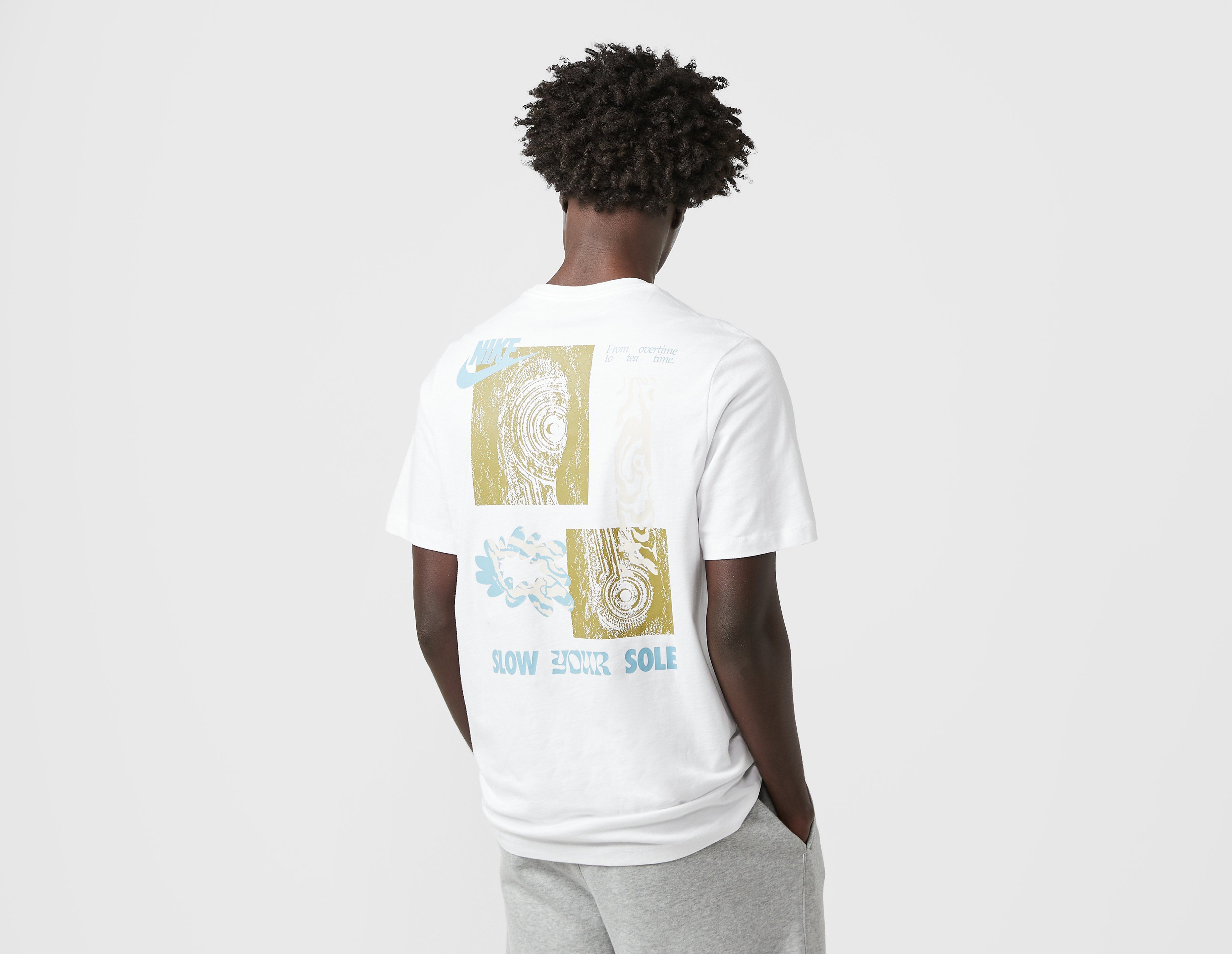Nike Slow Your Sole T-Shirt, White