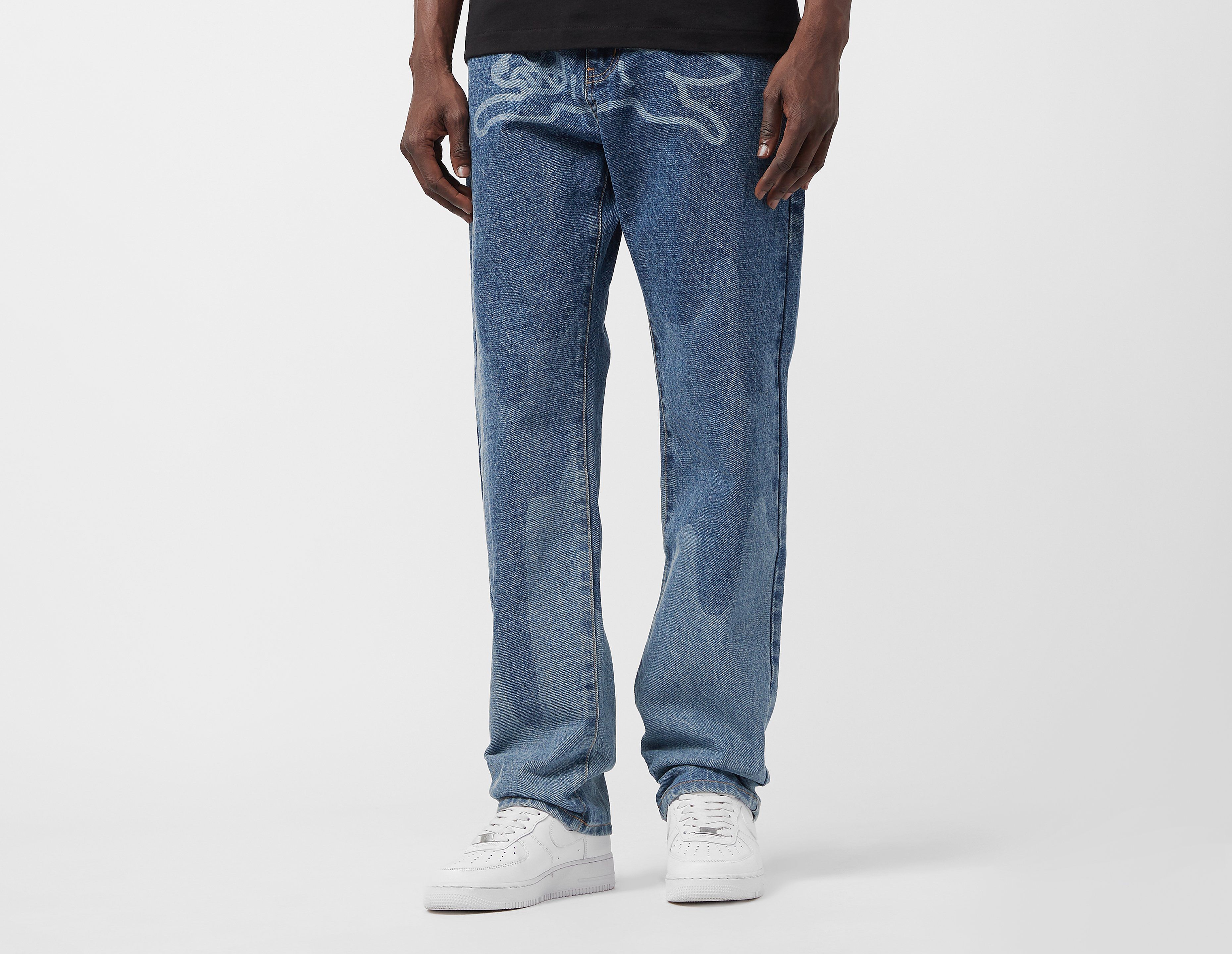 ICECREAM Running Dog Drip Jeans
