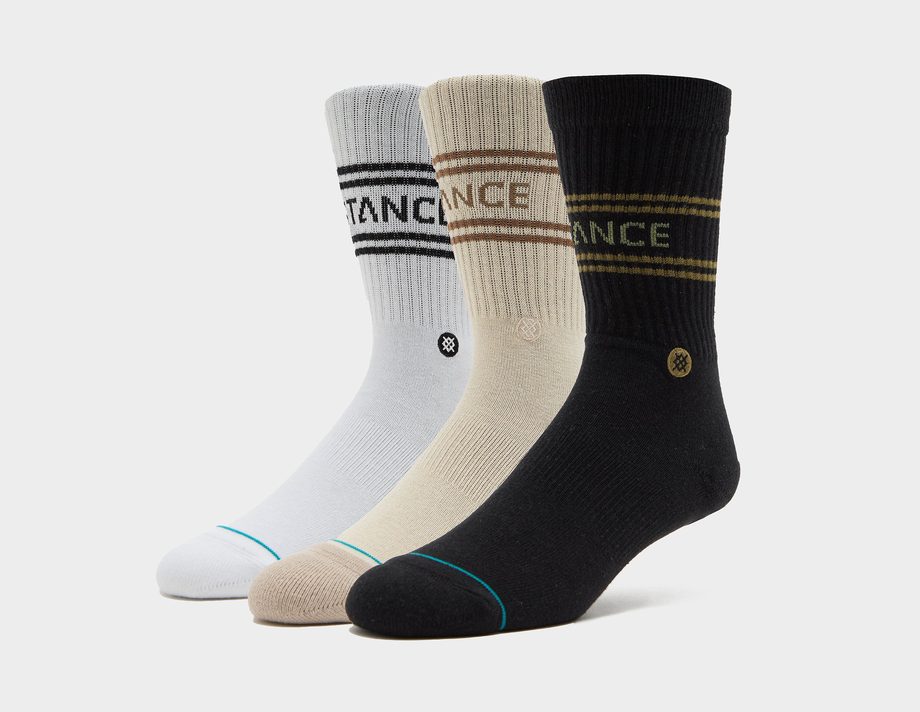 Stance Casual Basic Socks (3-Pack), Multi