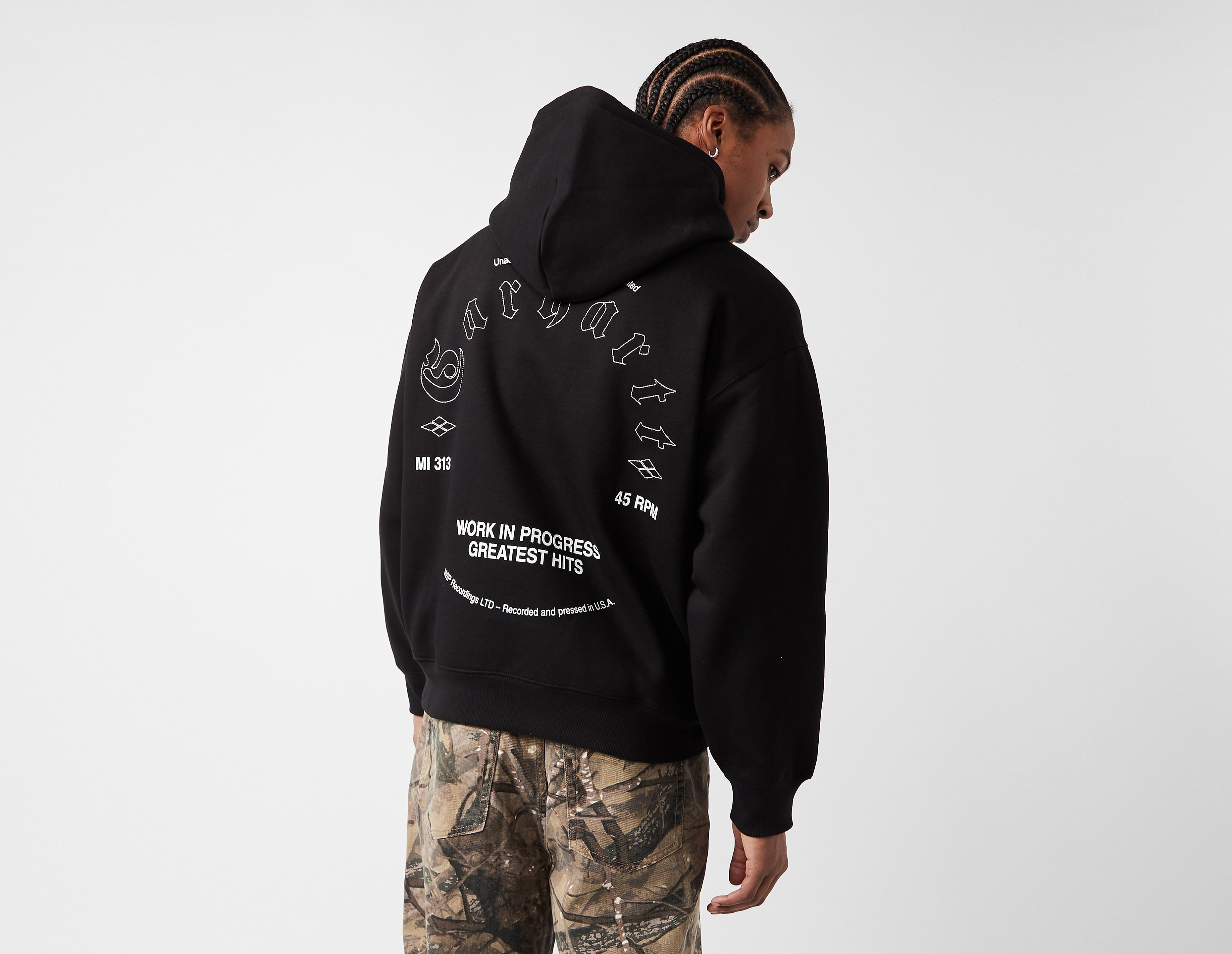 Carhartt WIP Greatest Hits Hoodie, Black