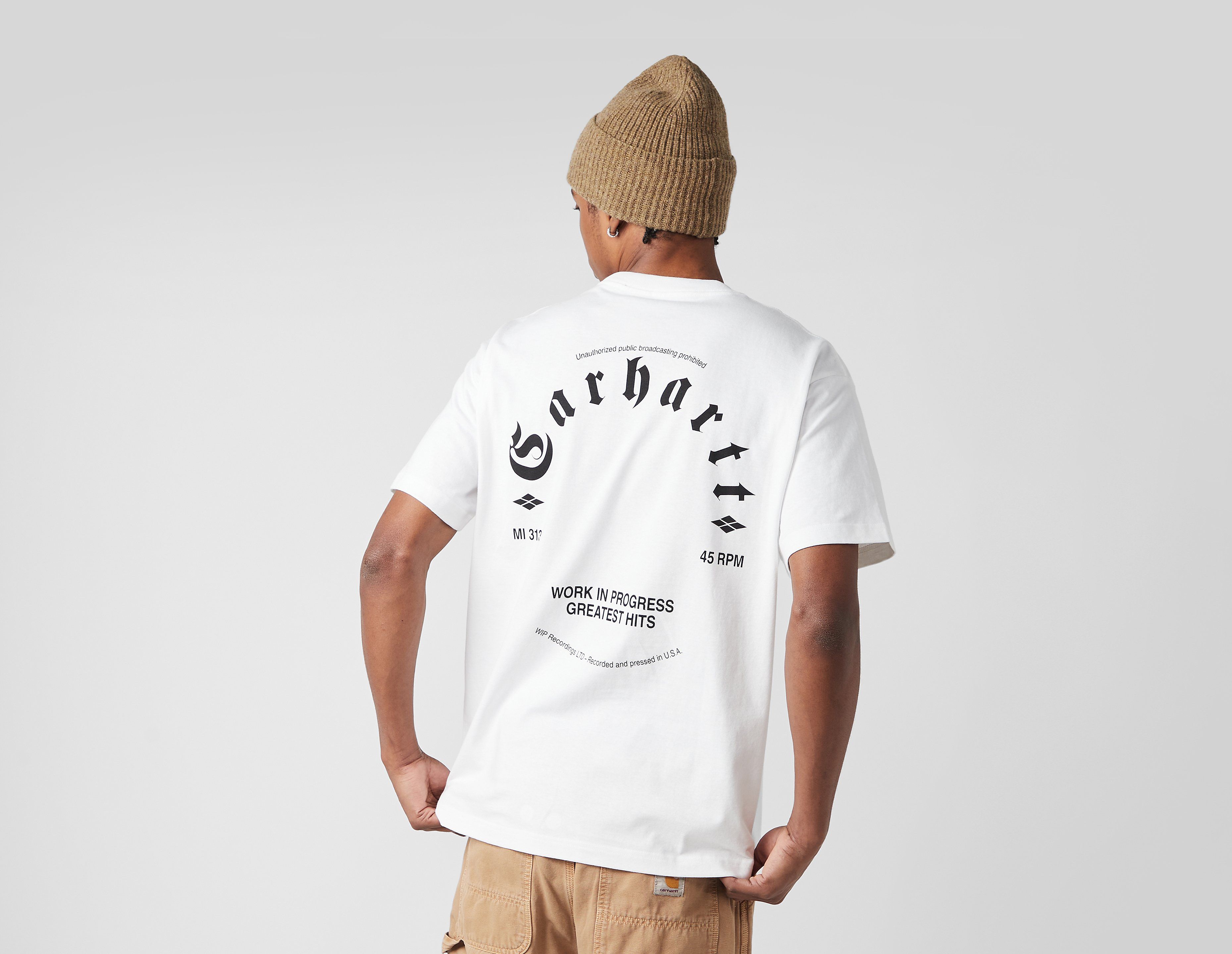 Carhartt WIP Greatest Hits T-Shirt, Bianco