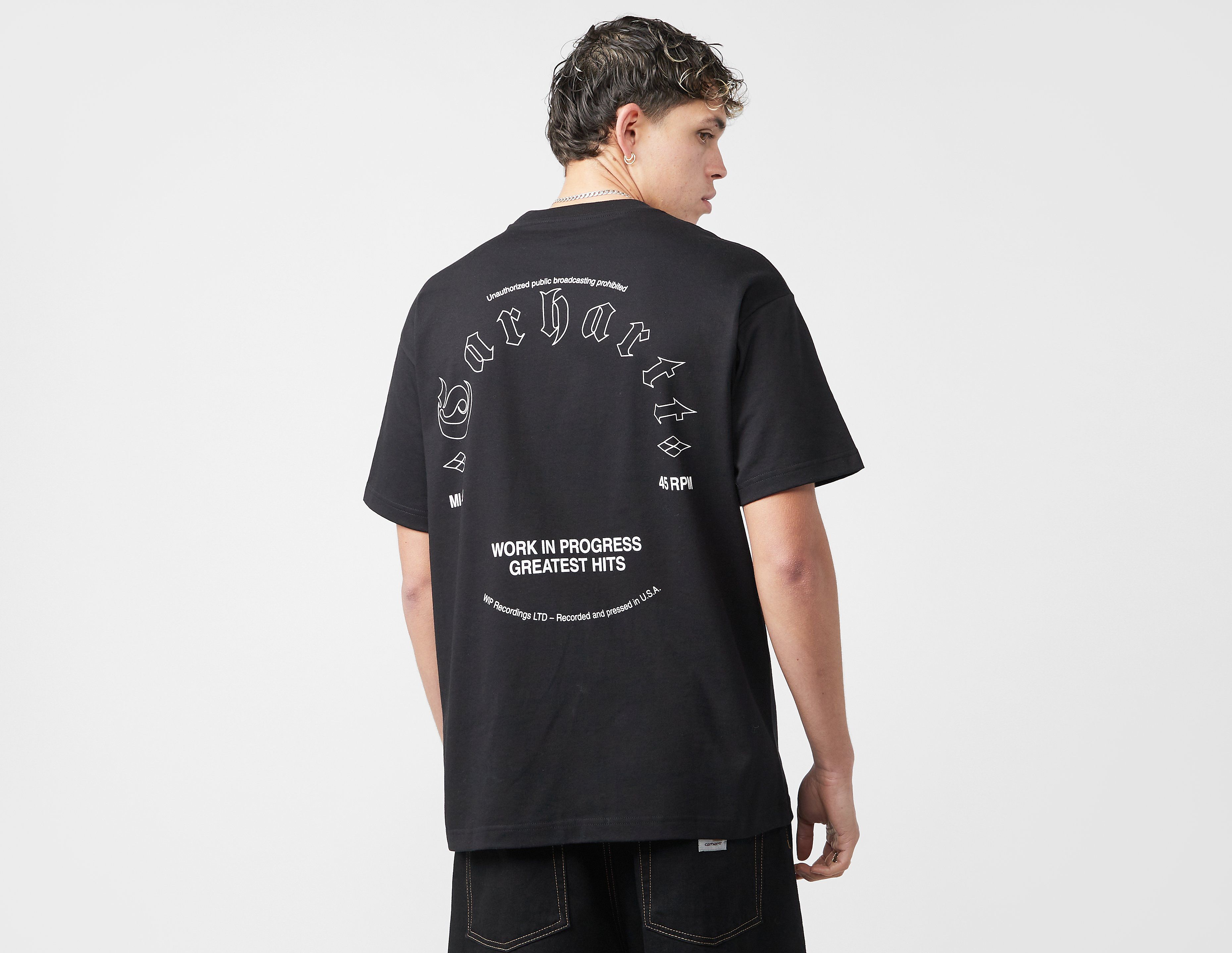 Carhartt WIP Greatest Hits T-Shirt, Black