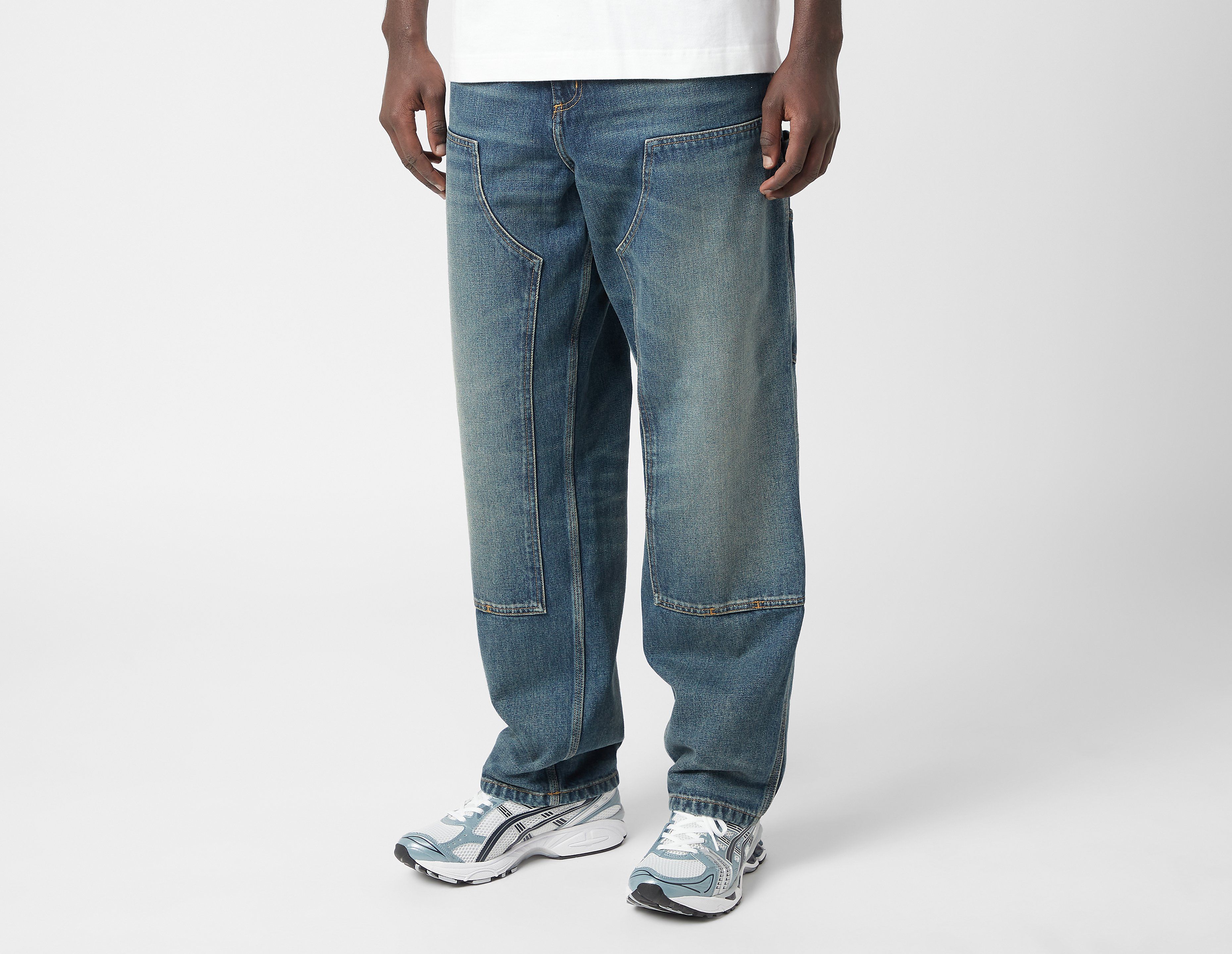 Carhartt WIP Double Knee Pant, Blue