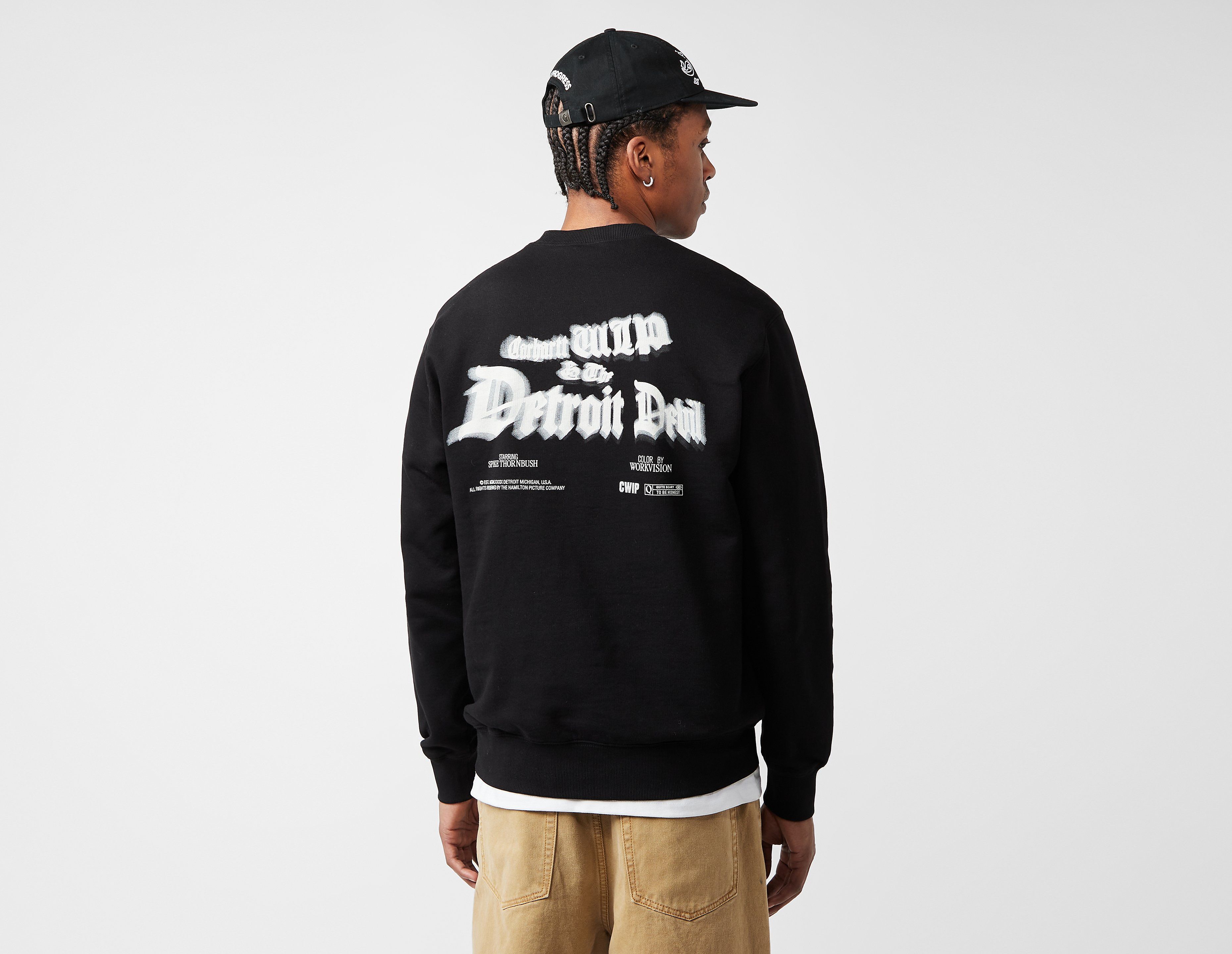 Carhartt WIP Greatest Flicks Sweatshirt, Black