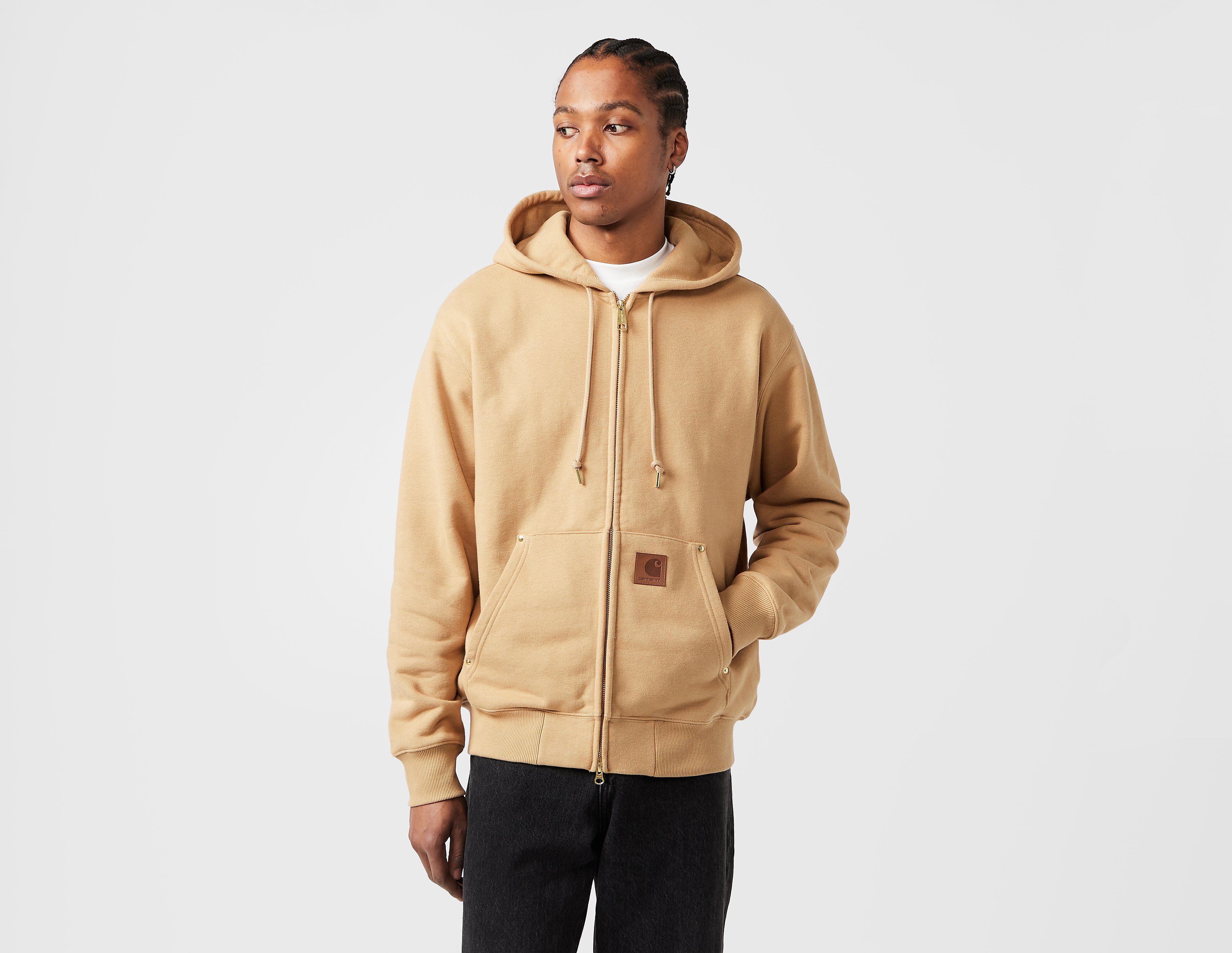 Carhartt WIP Eldon Zip Hoodie, Brown