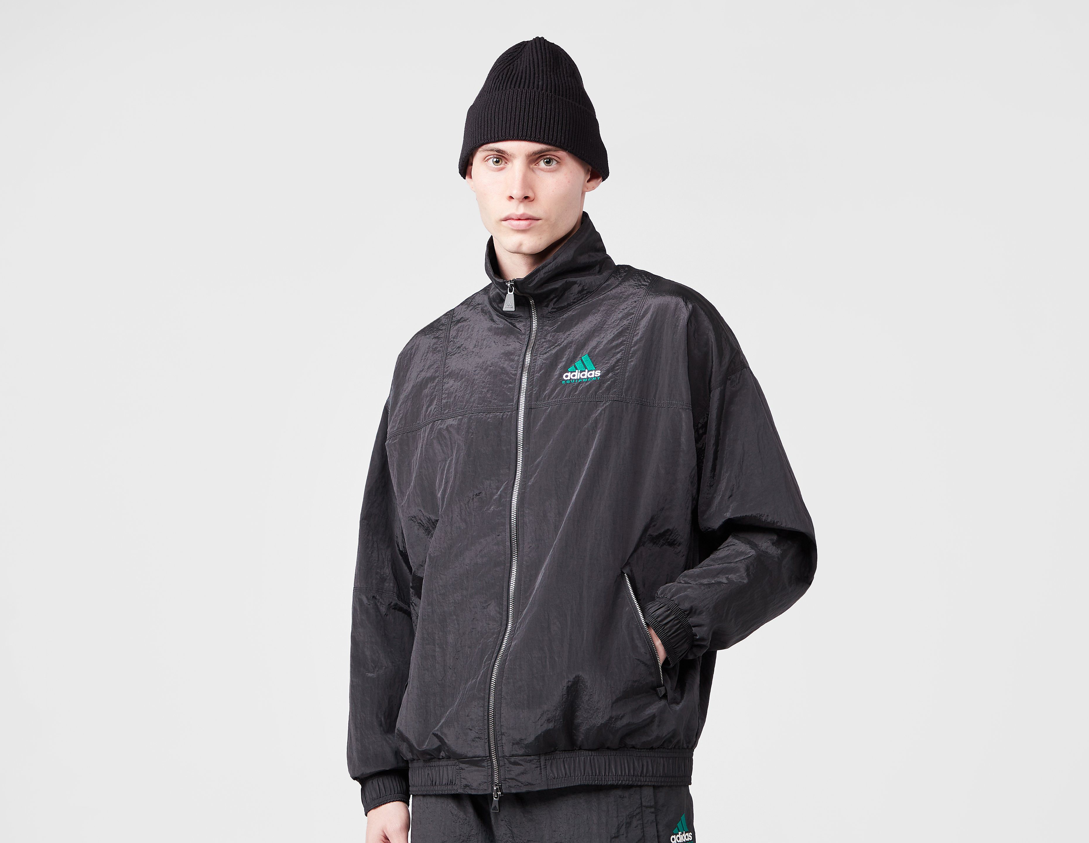adidas Originals EQT Iridescent Track Top, Black