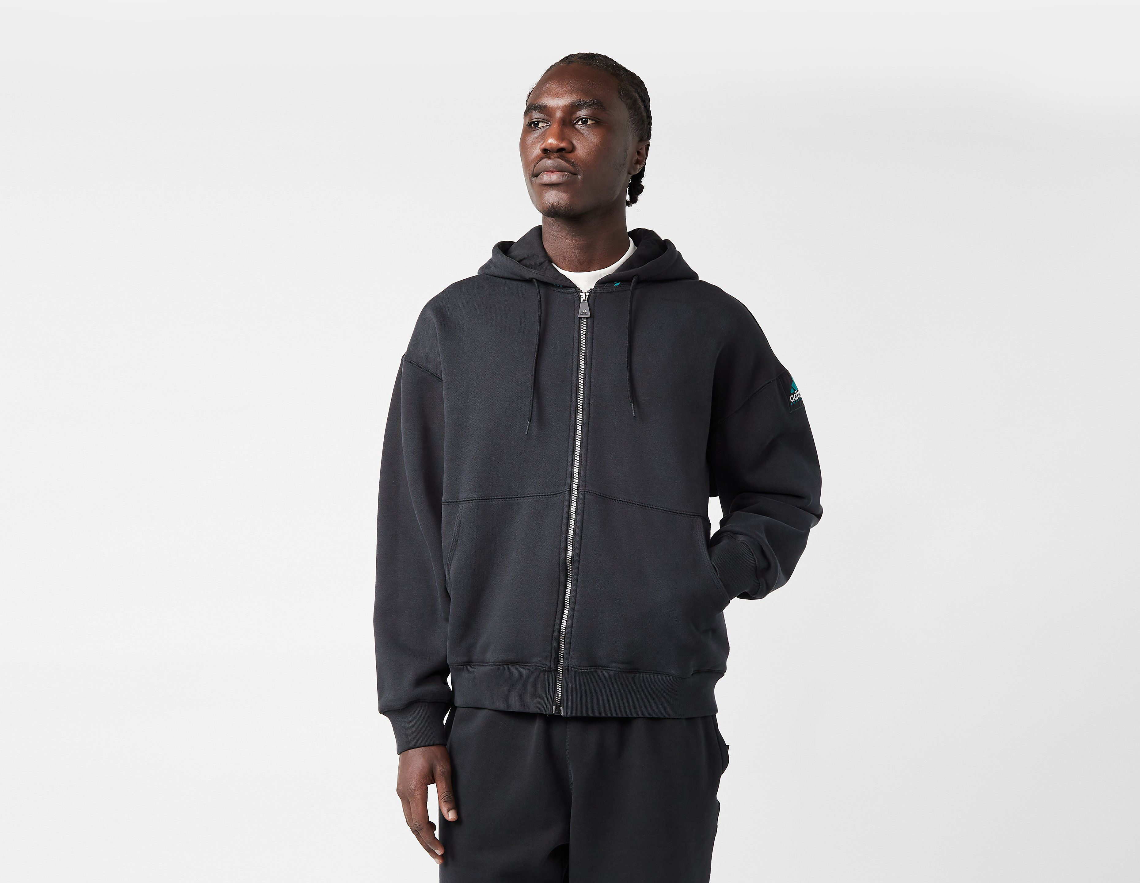 Adidas Originals EQT Fleece Hoodie, Black