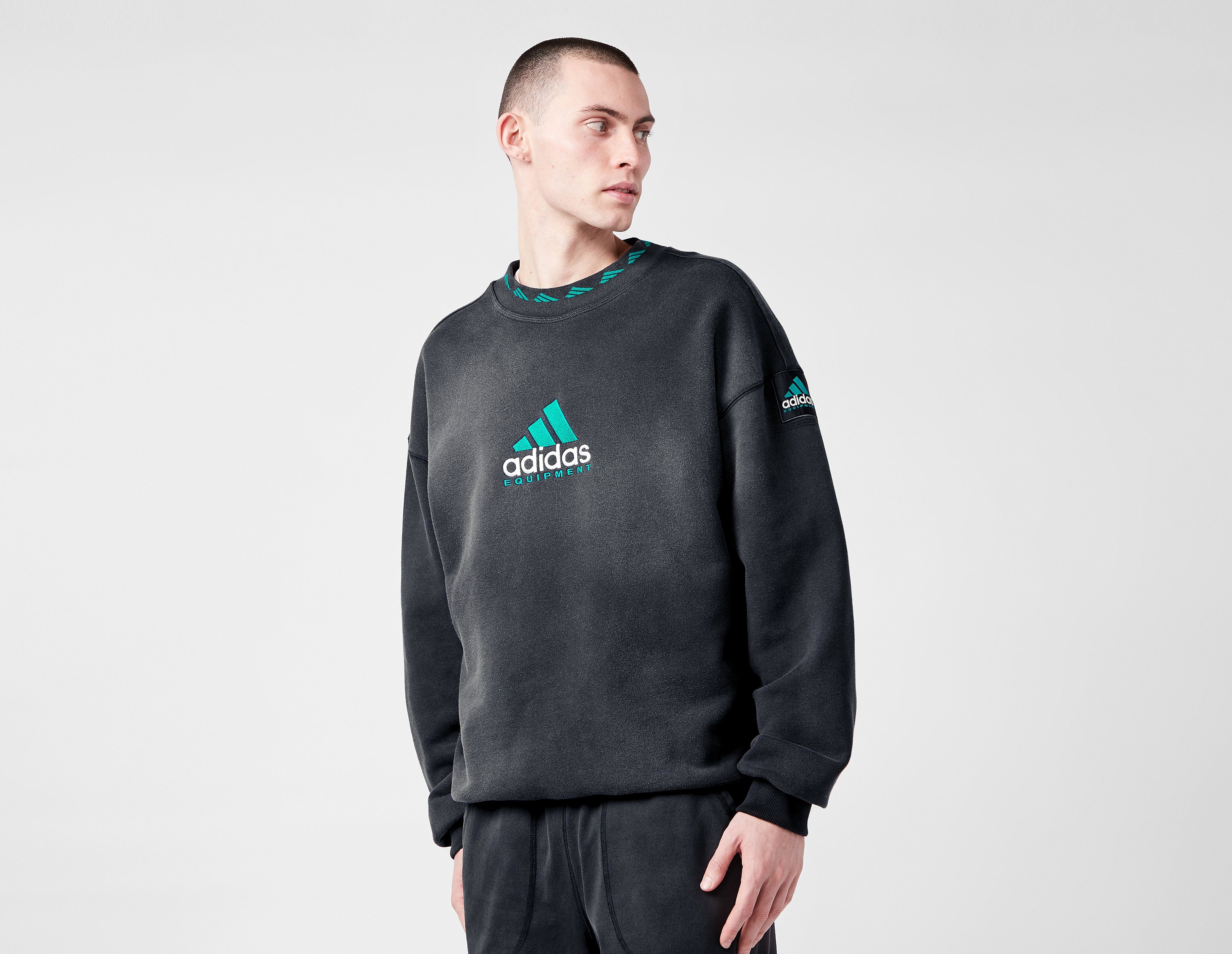 adidas Originals EQT Washed Sweatshirt, Black