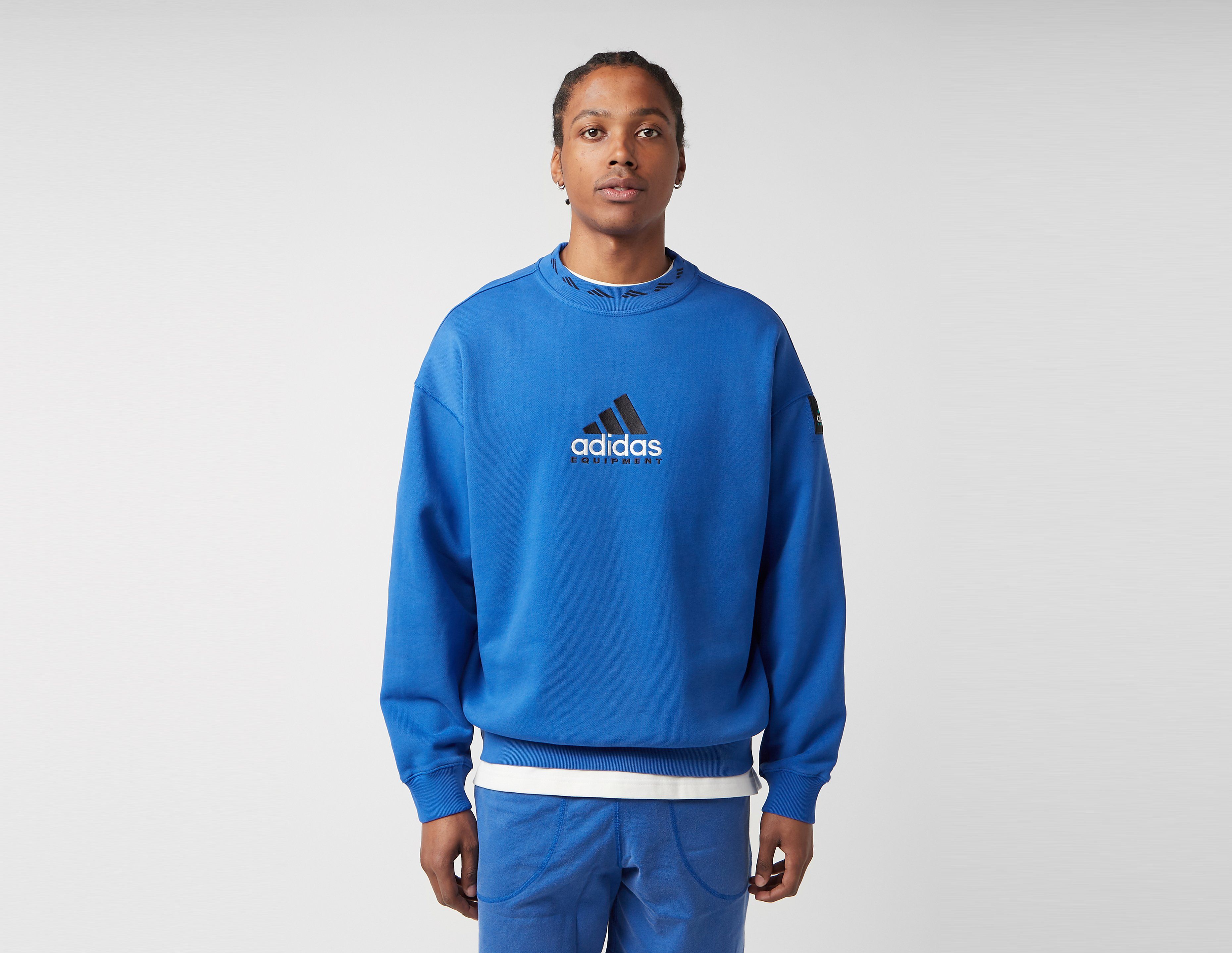 adidas Originals EQT Washed Sweatshirt, Blue