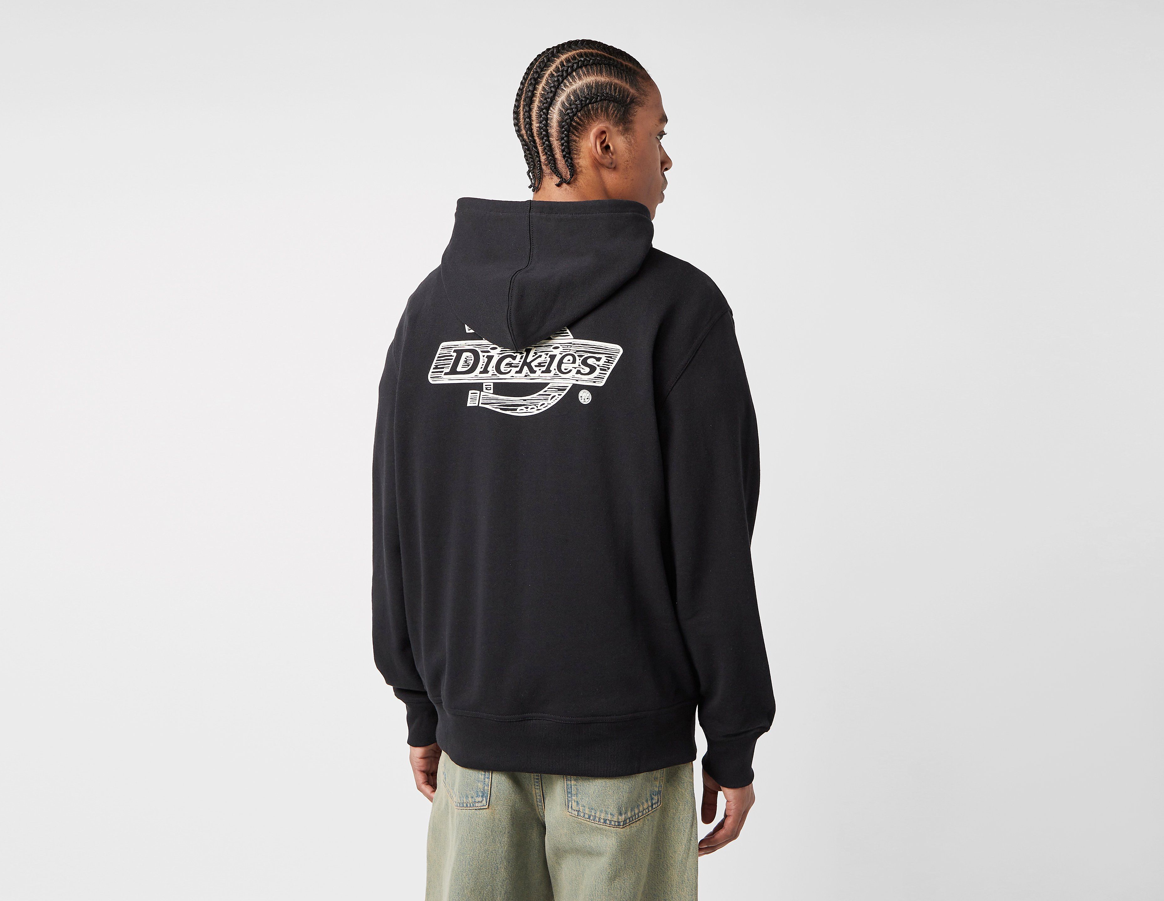 Dickies Wood Logo Hoodie, Black