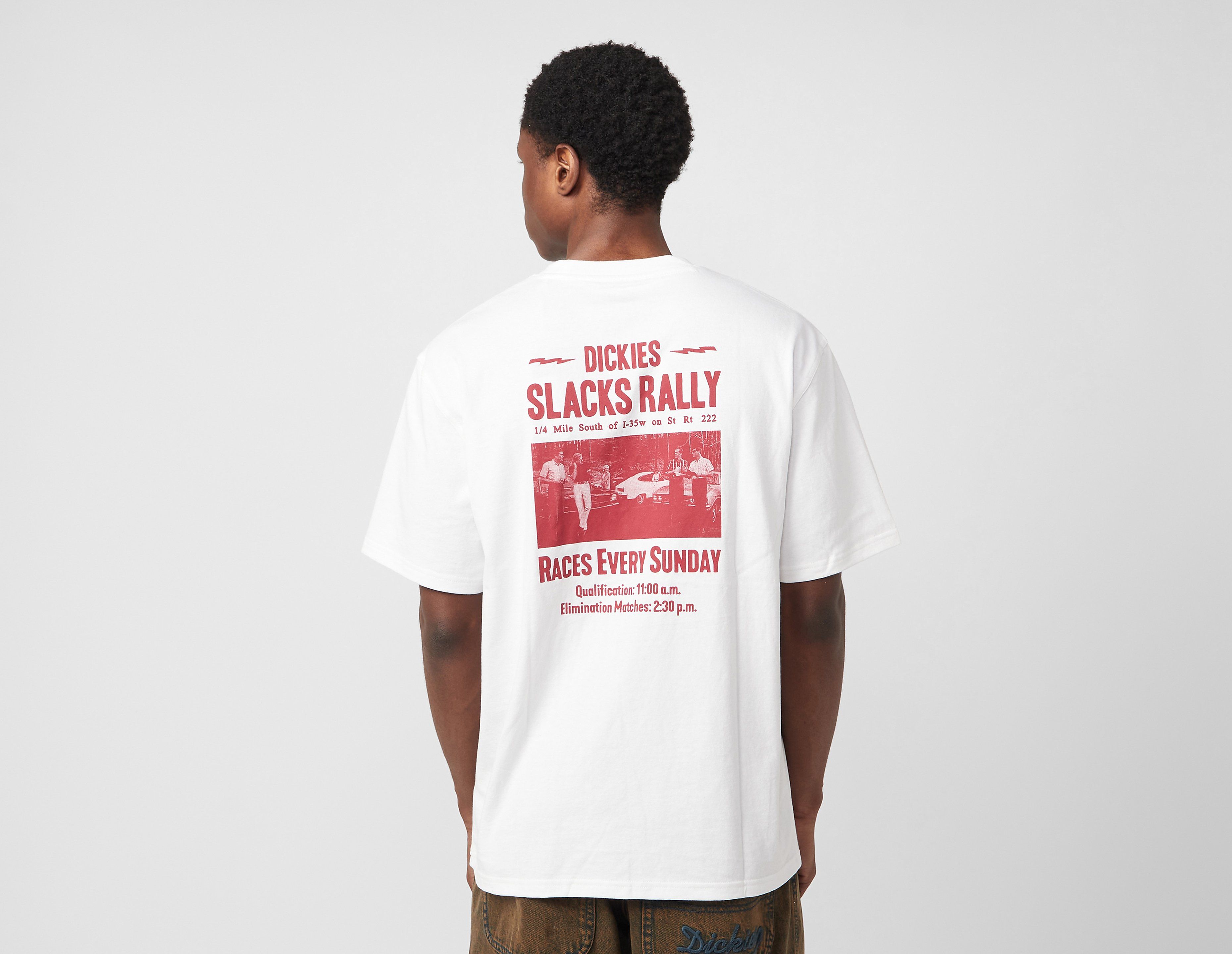 Dickies Slacks Rally T-Shirt, White