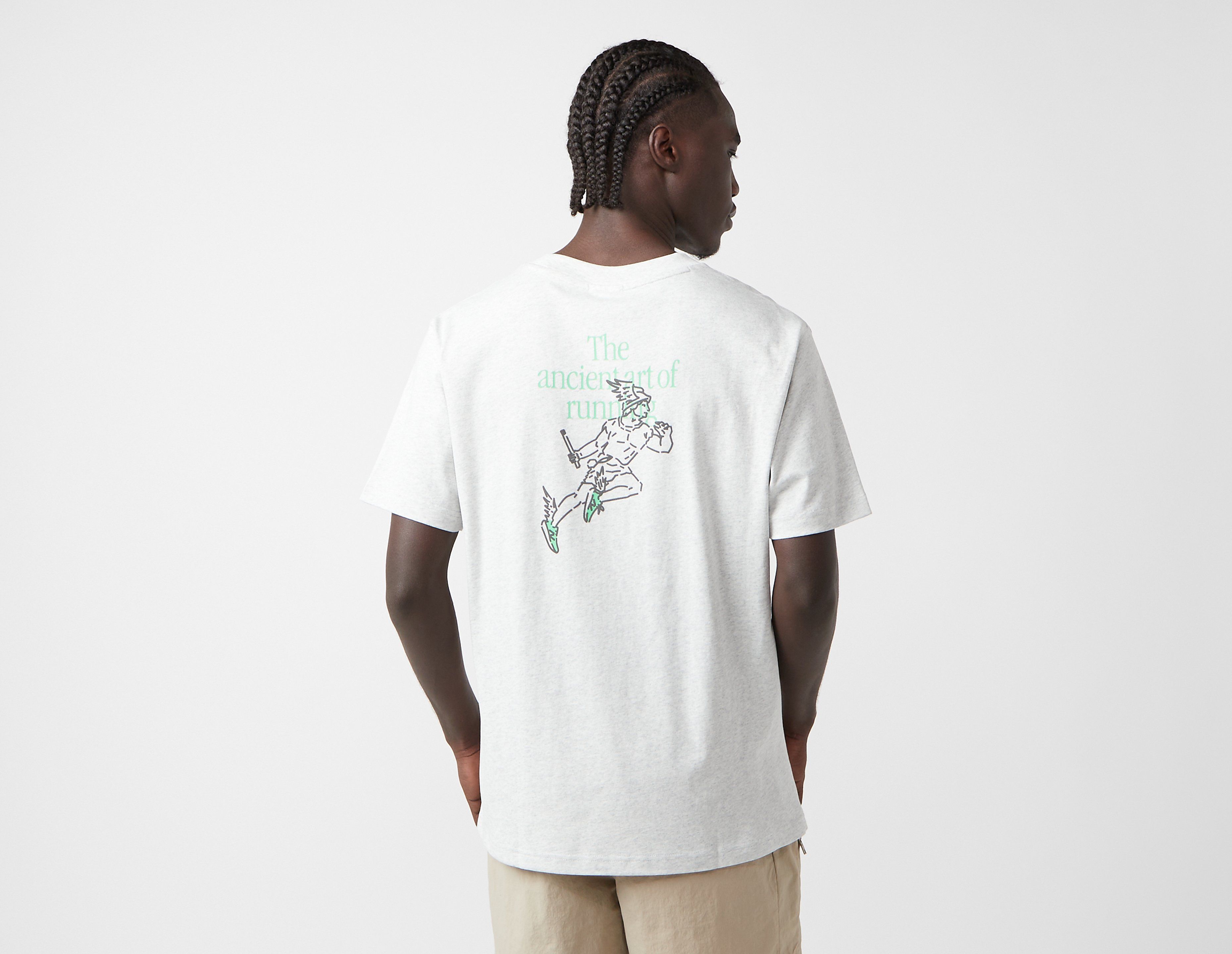 New Balance Debut Baton T-Shirt, Grey