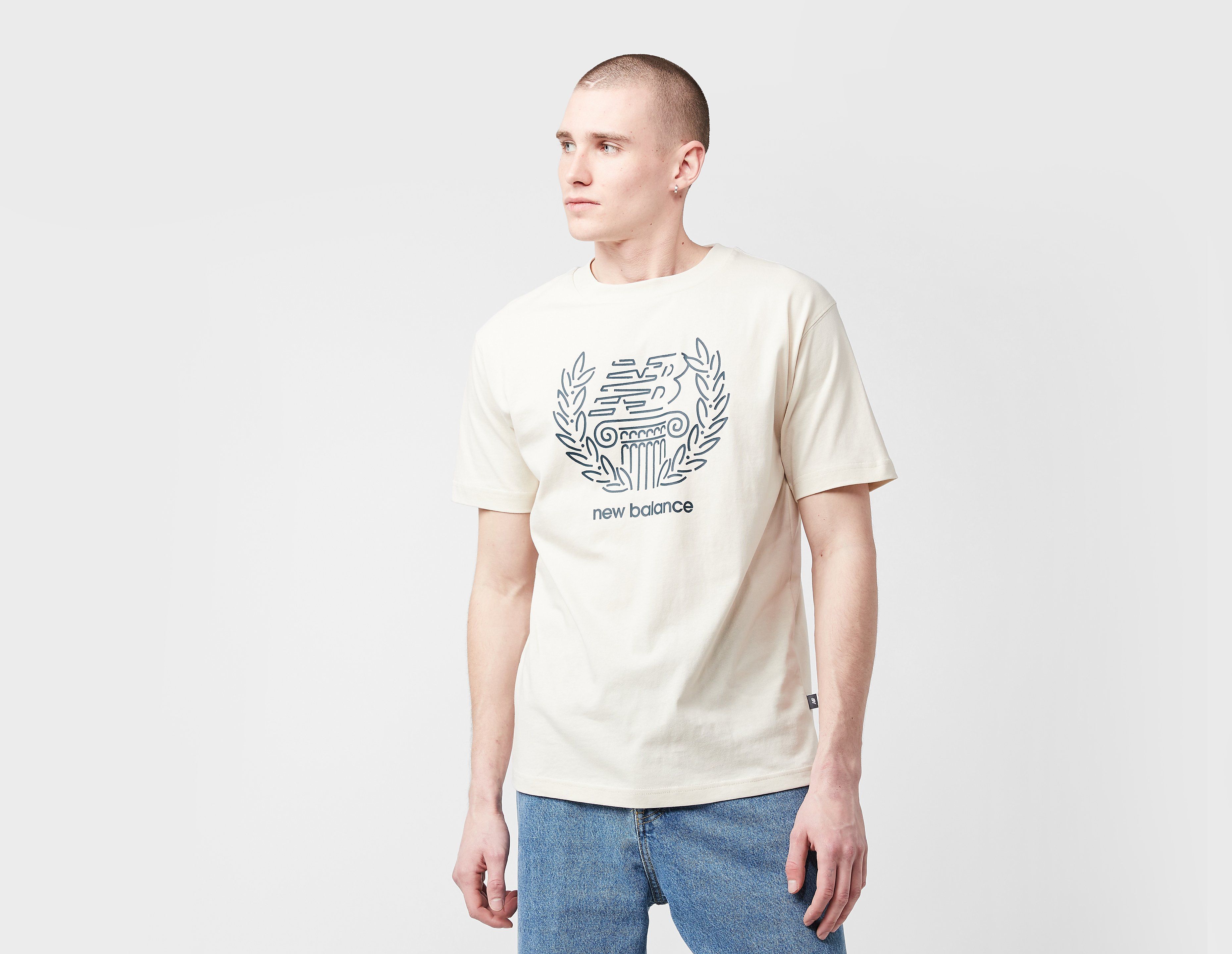 New Balance Sculpt T-Shirt, Ecru Tint
