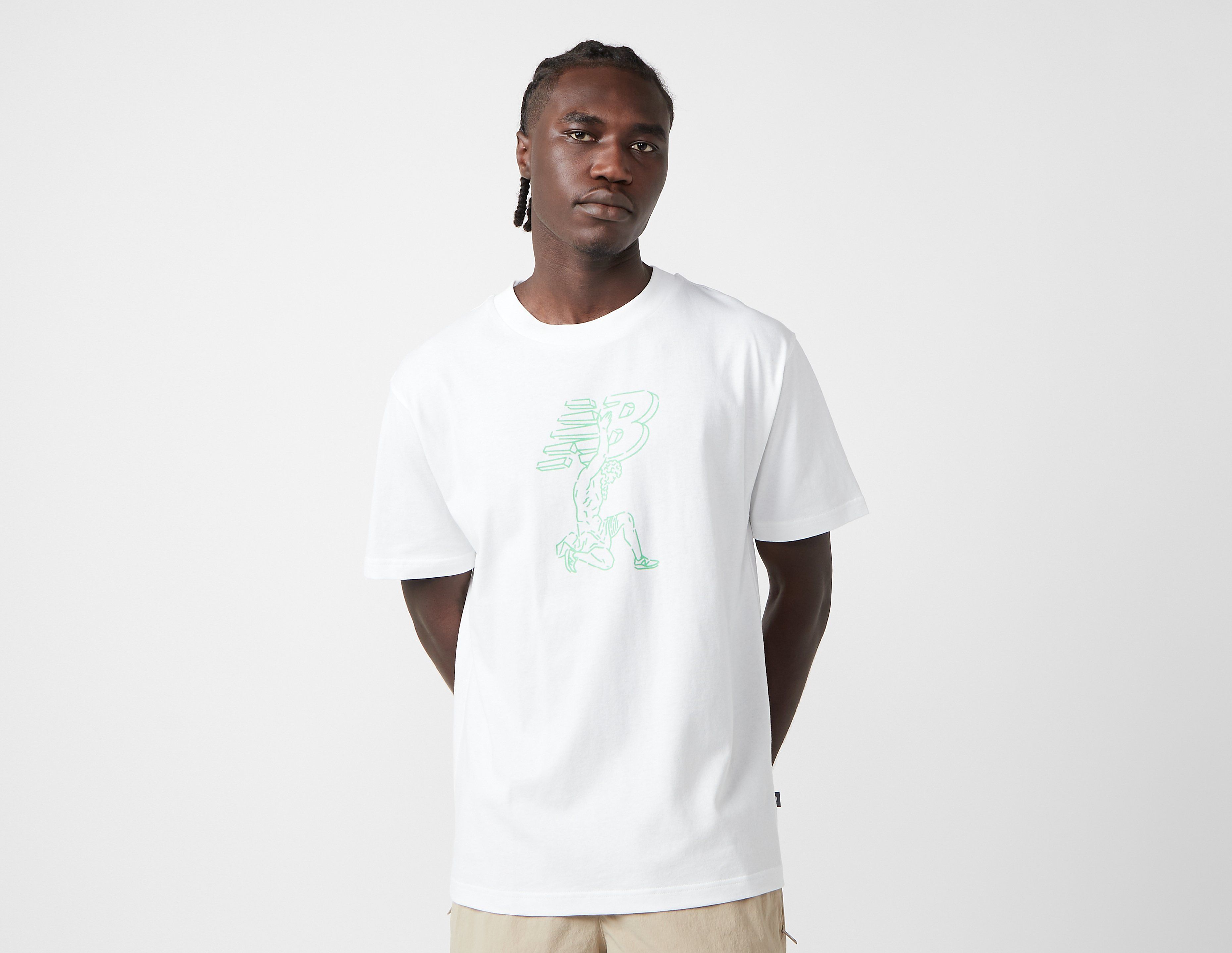 New Balance Debut Statue T-Shirt, White