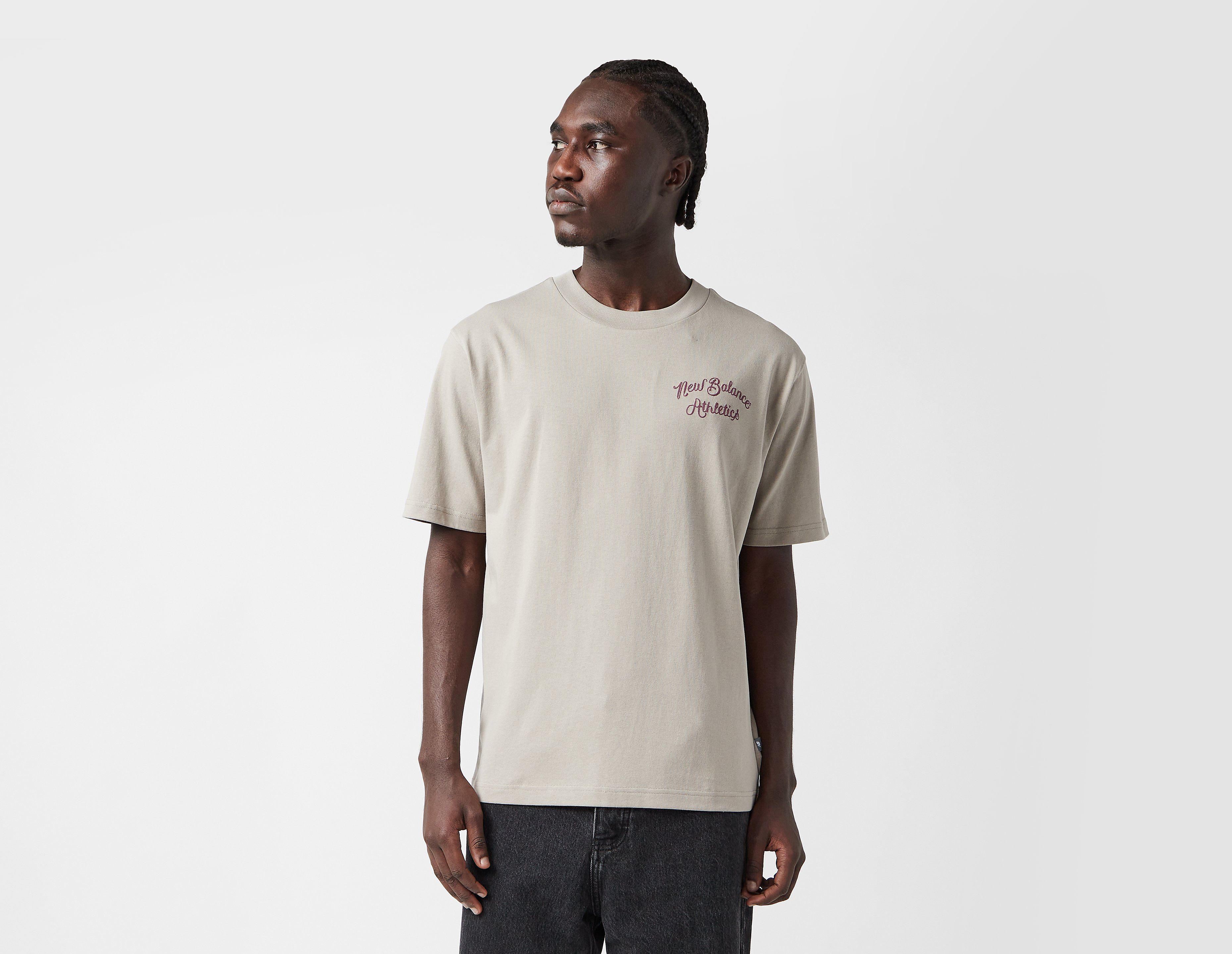 New Balance Athletics League T-Shirt, Brown