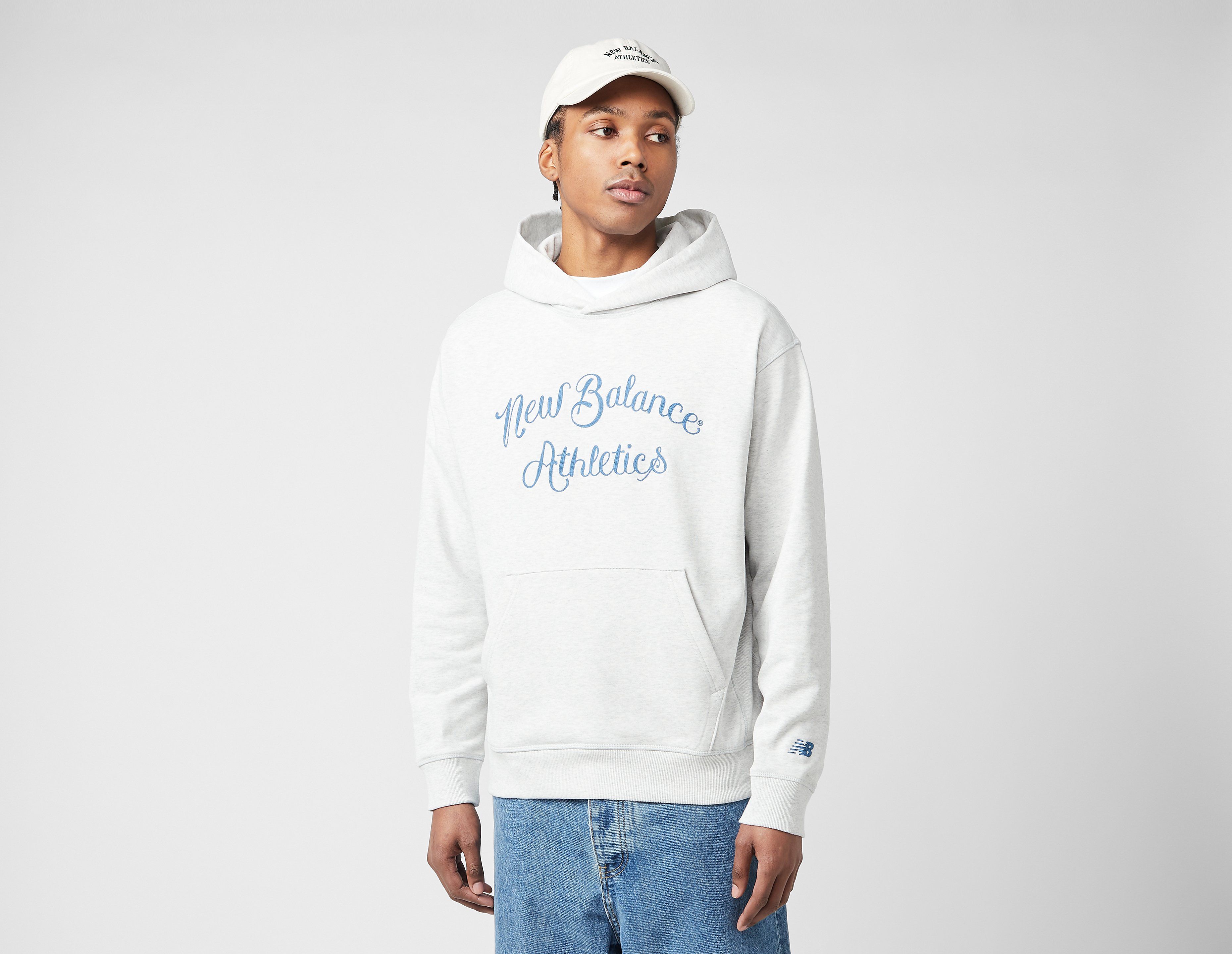 New Balance Athletics Hoodie, Grey