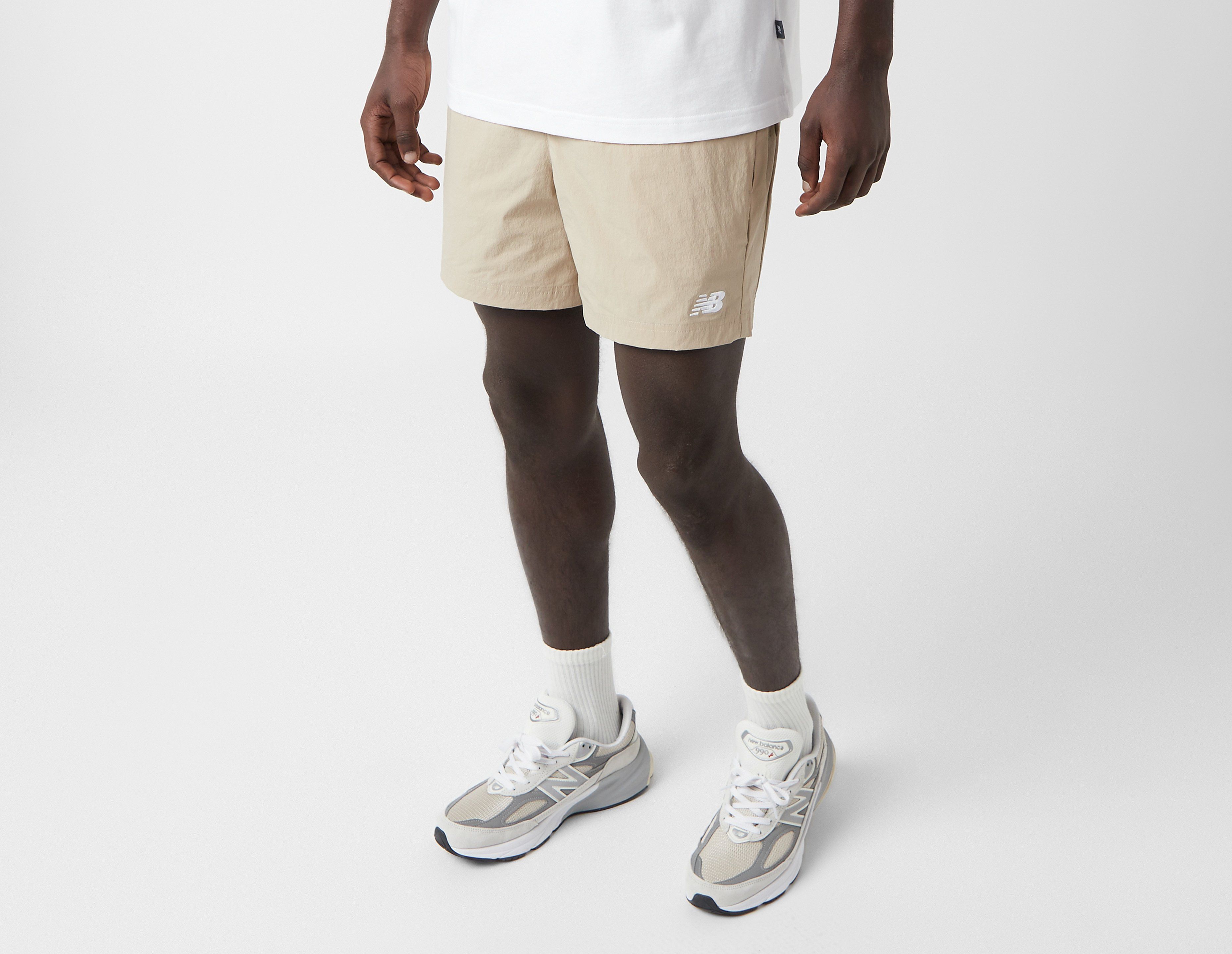 New Balance Athletics Woven Short, Ecru Tint