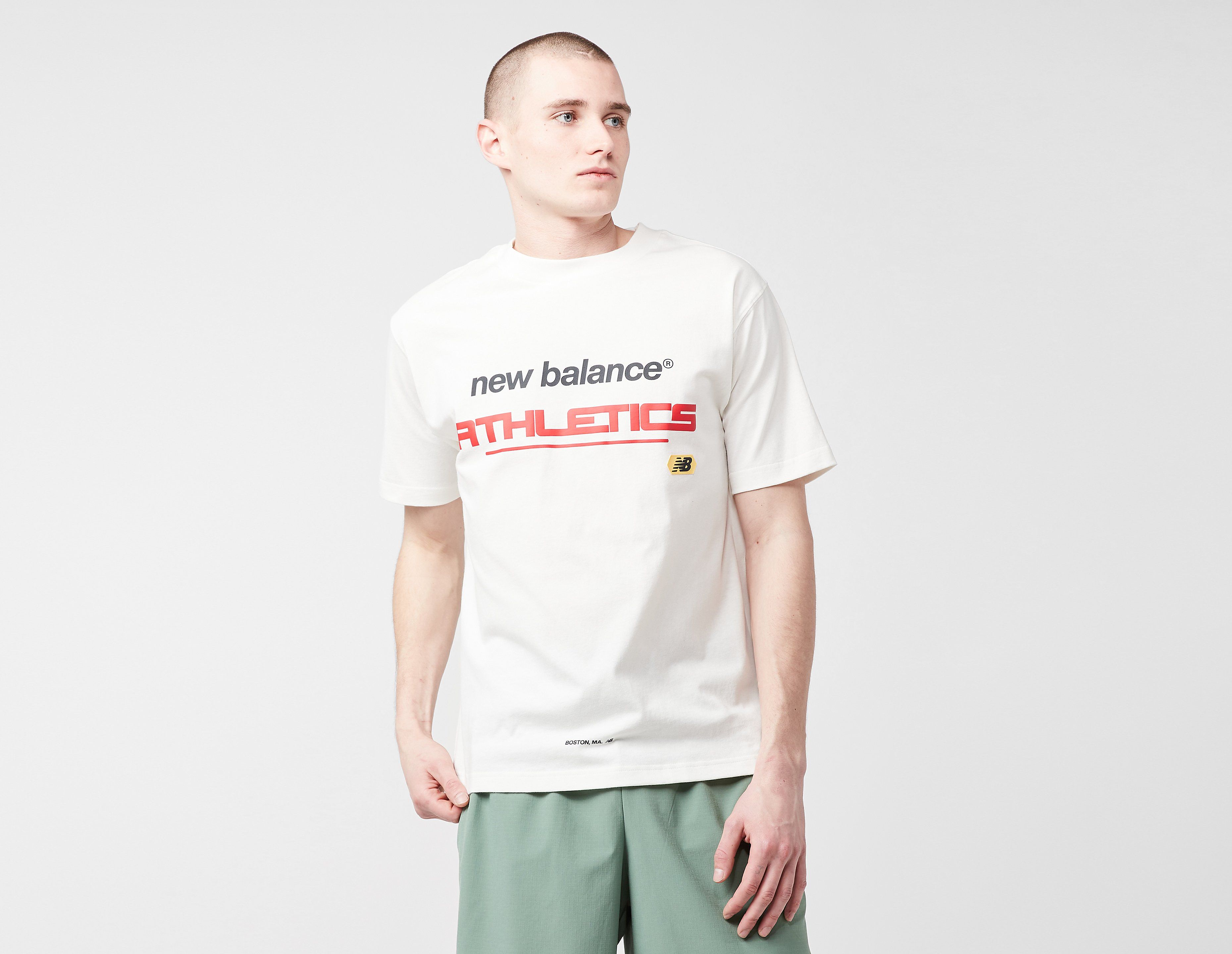 New Balance Street Classics Athletics T-Shirt, White