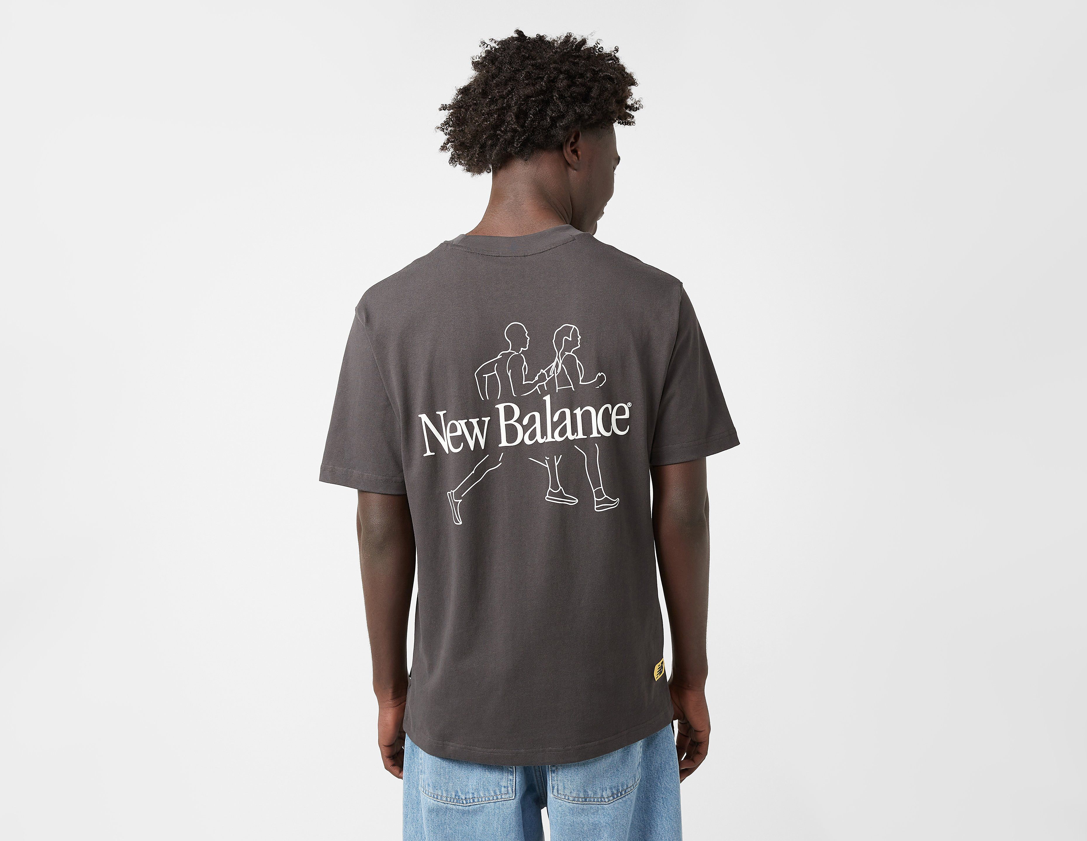 New Balance Street Classics Ahtletics Run T-Shirt, Black