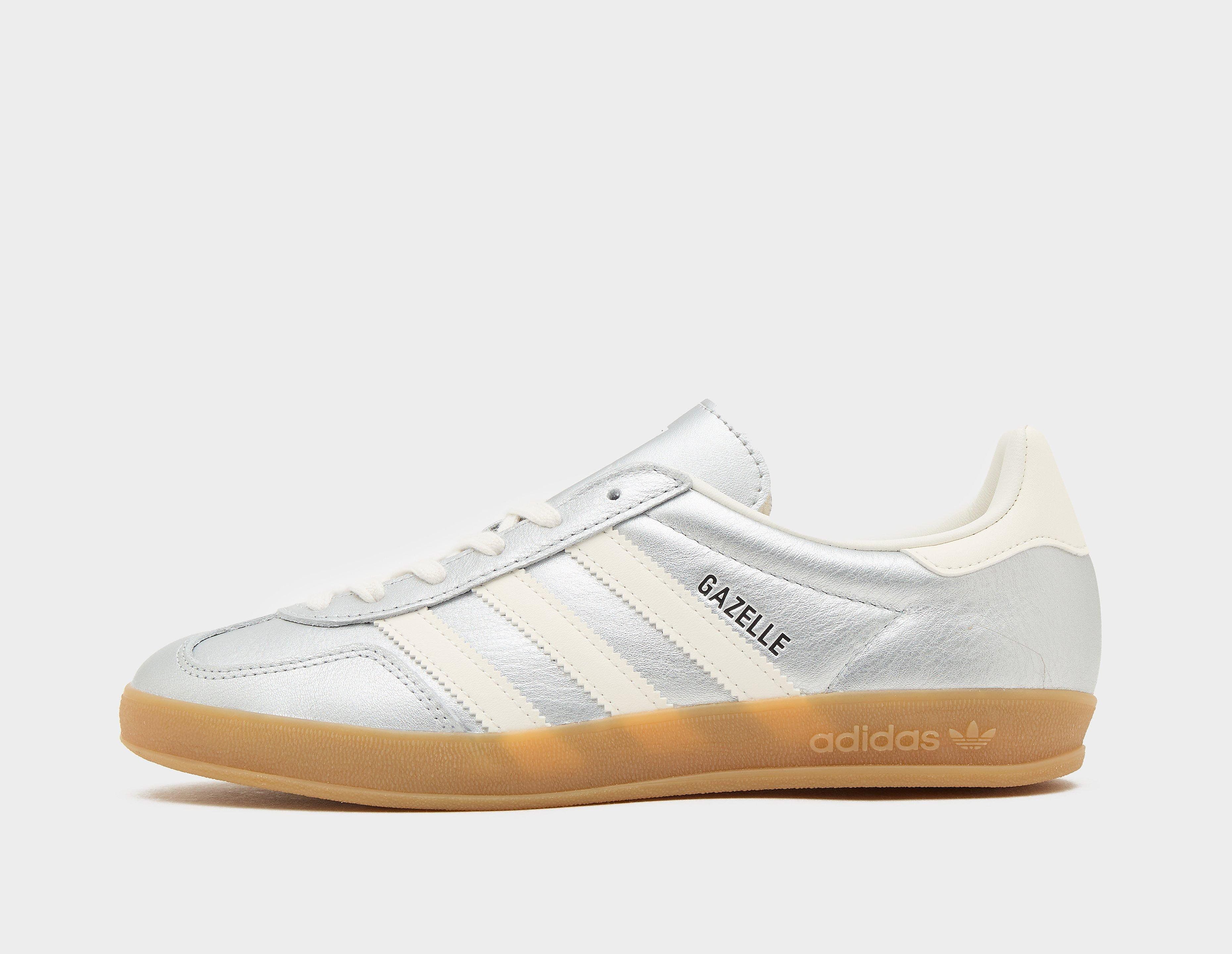 Adidas Originals Gazelle Indoor Dames, zilver