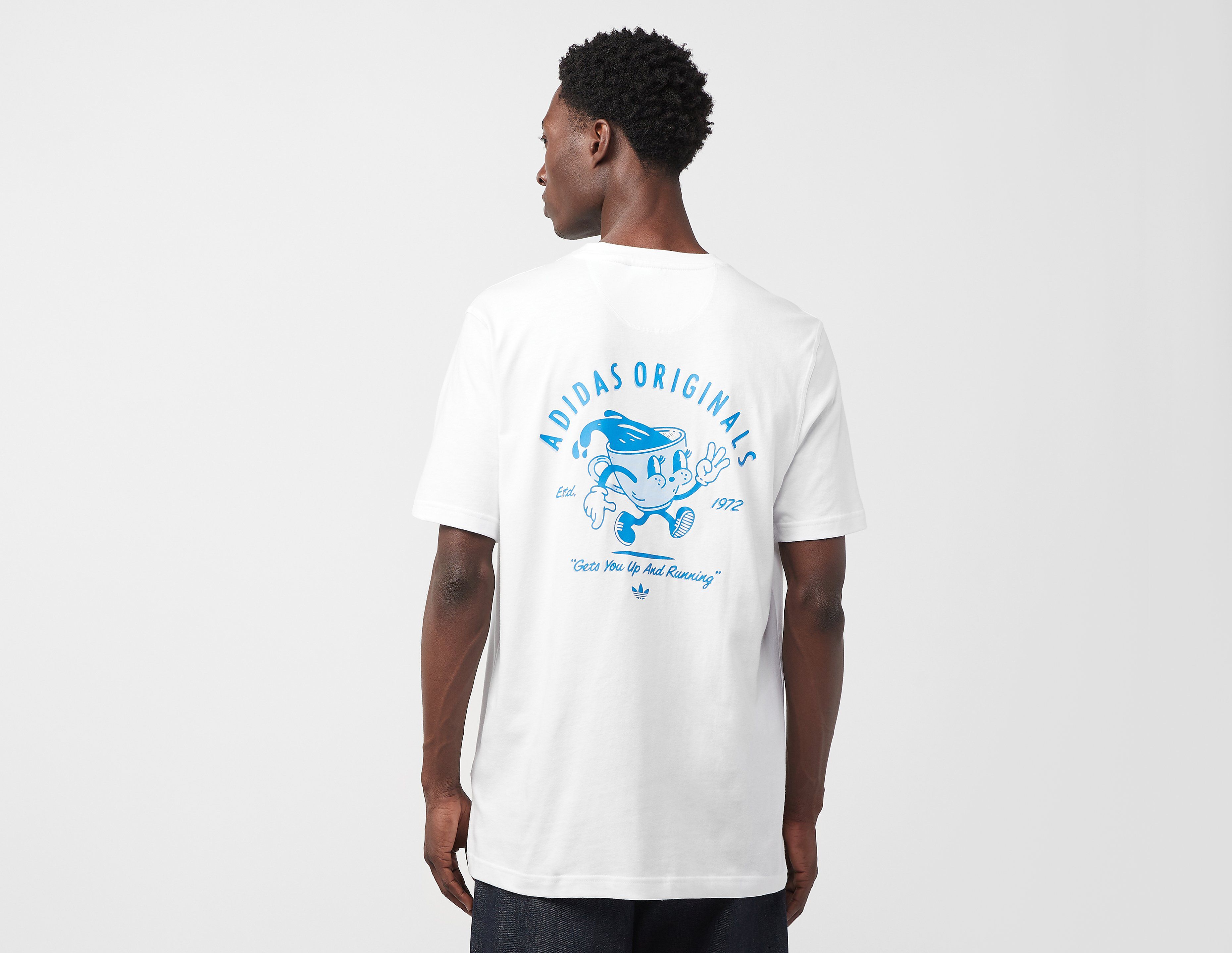 adidas Originals Coffee Club T-Shirt, White