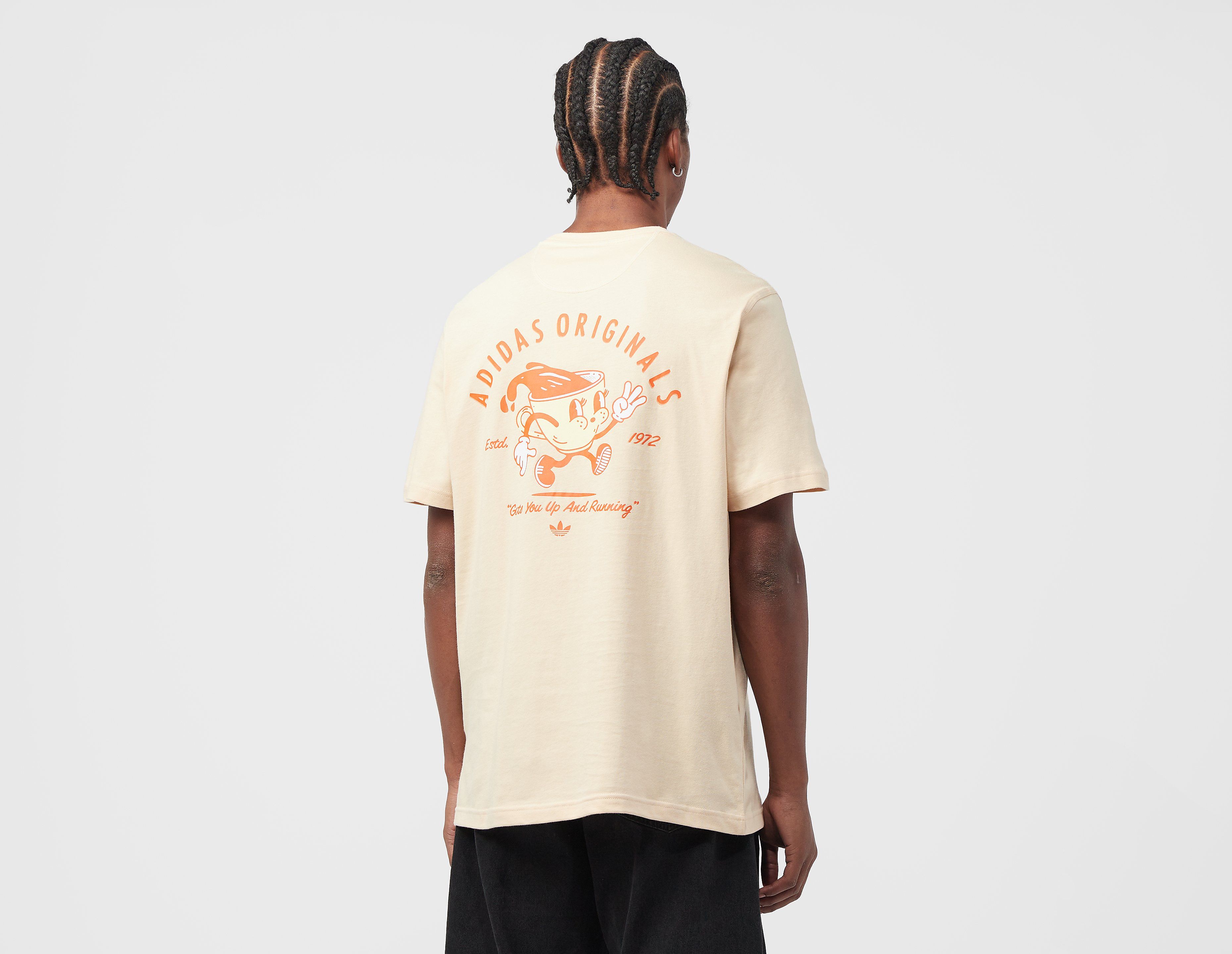 adidas Originals Coffee Club T-Shirt, Beige