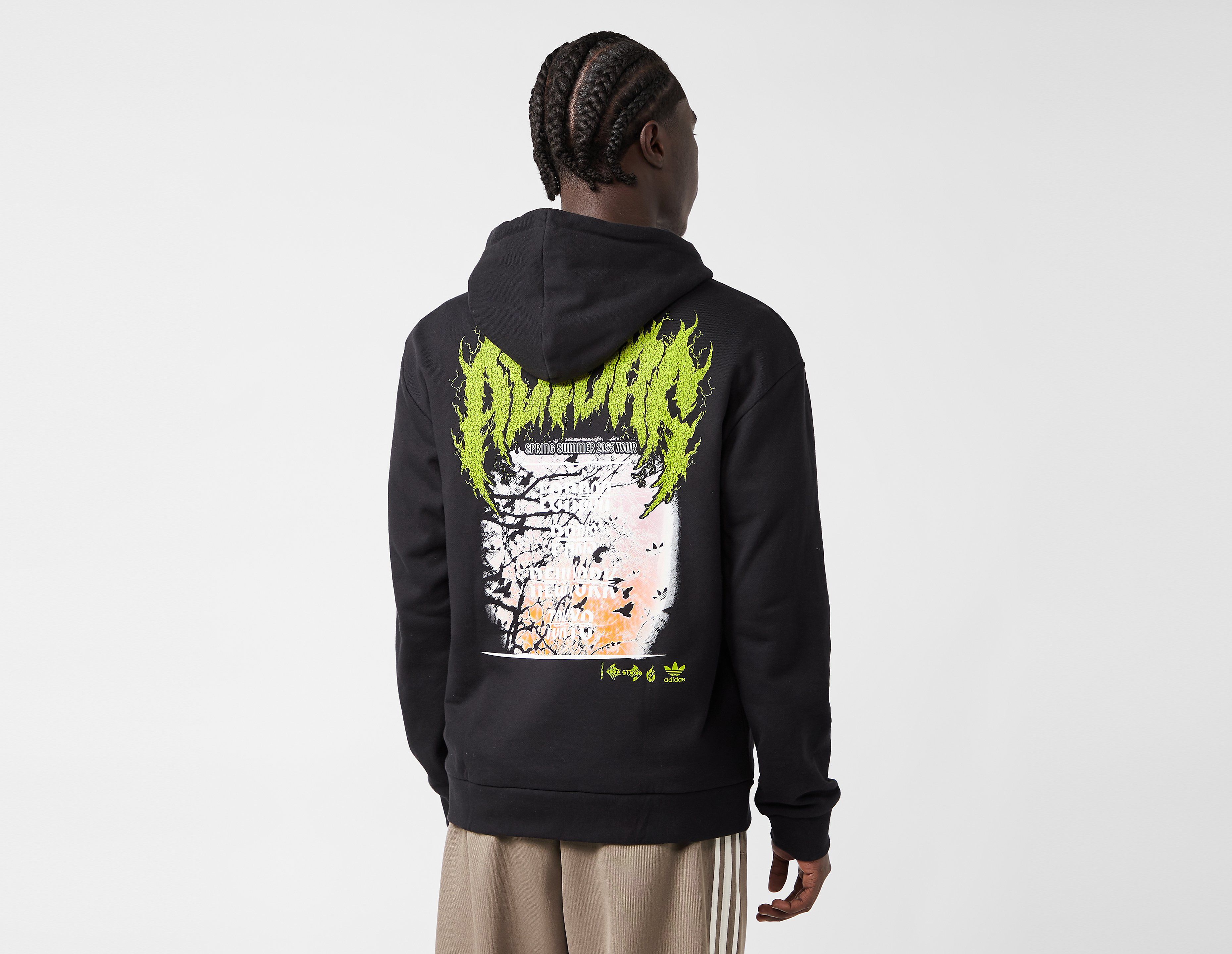 adidas Originals Death Metal Hoodie, Black