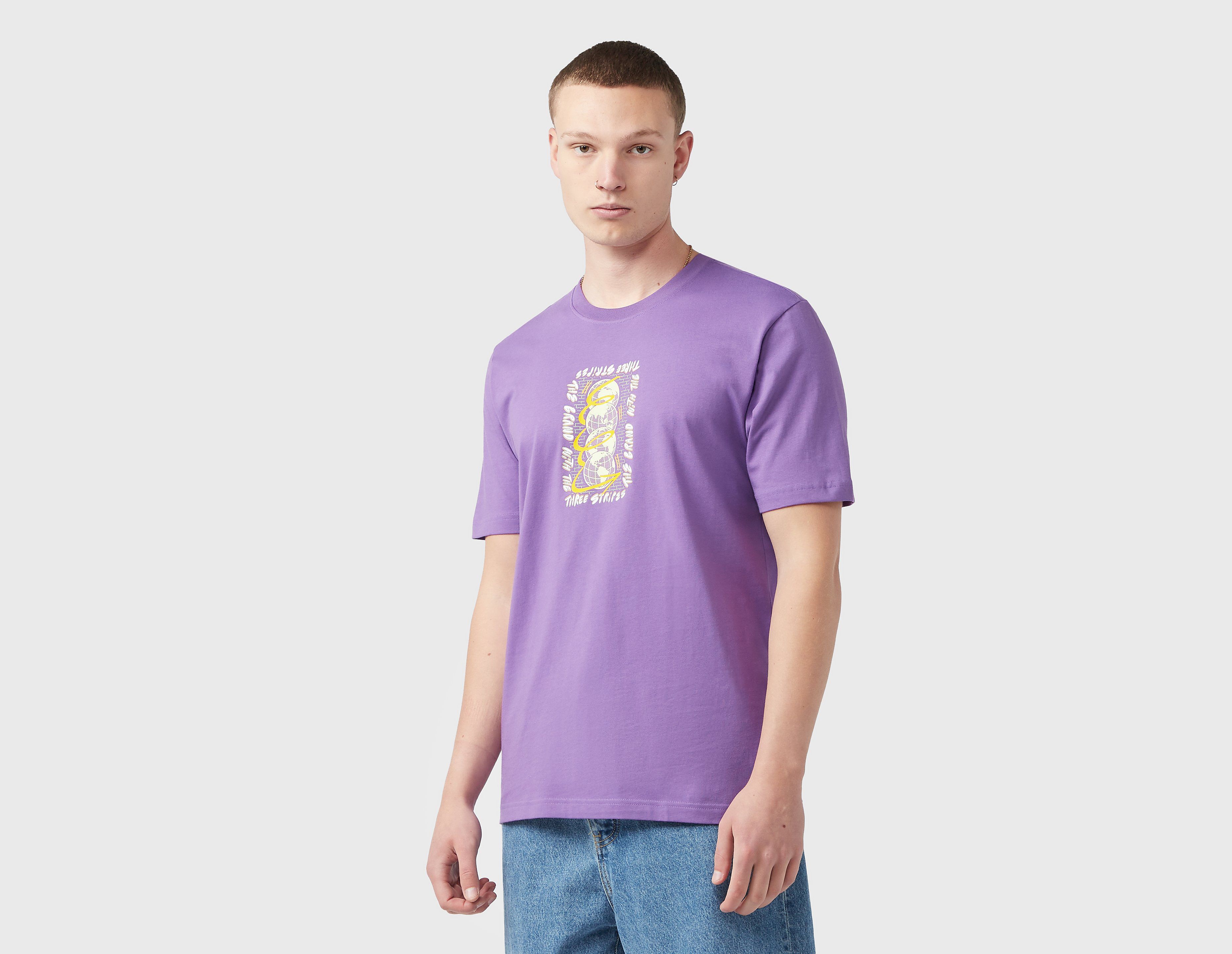 Adidas Globe T-Shirt, Purple
