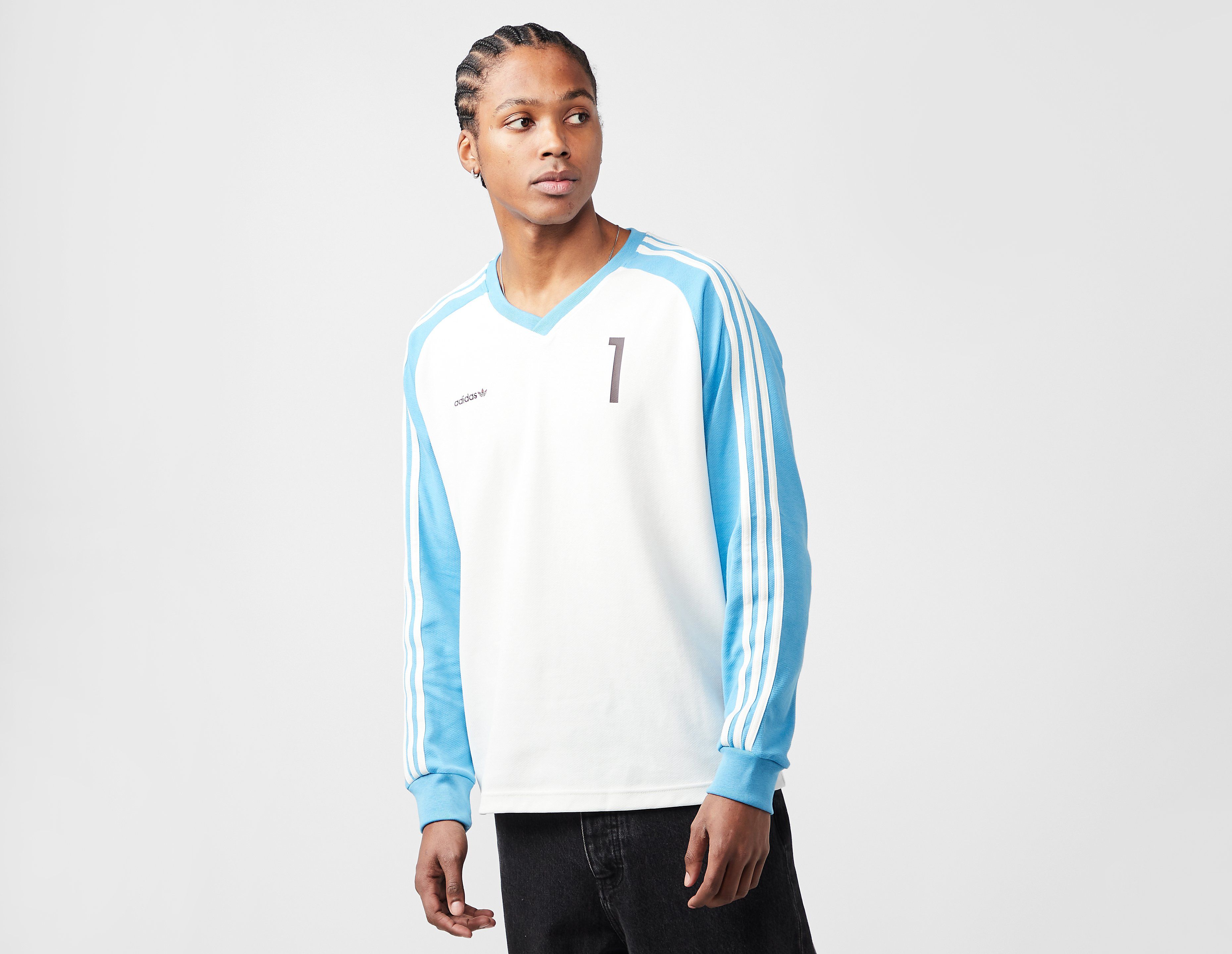 Adidas Originals Long Sleeve Jersey, Blue