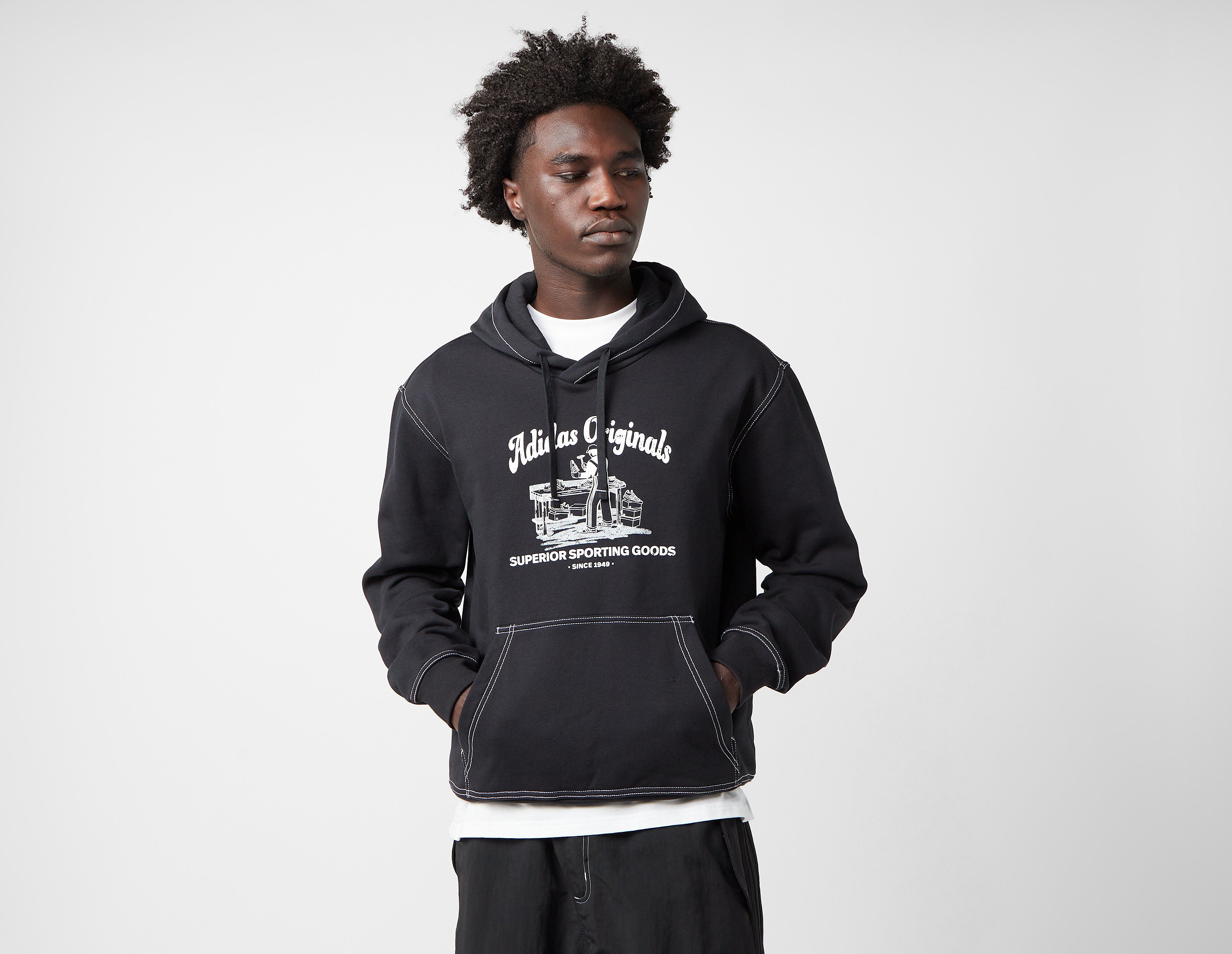 adidas Originals Wabash Hoodie, Black