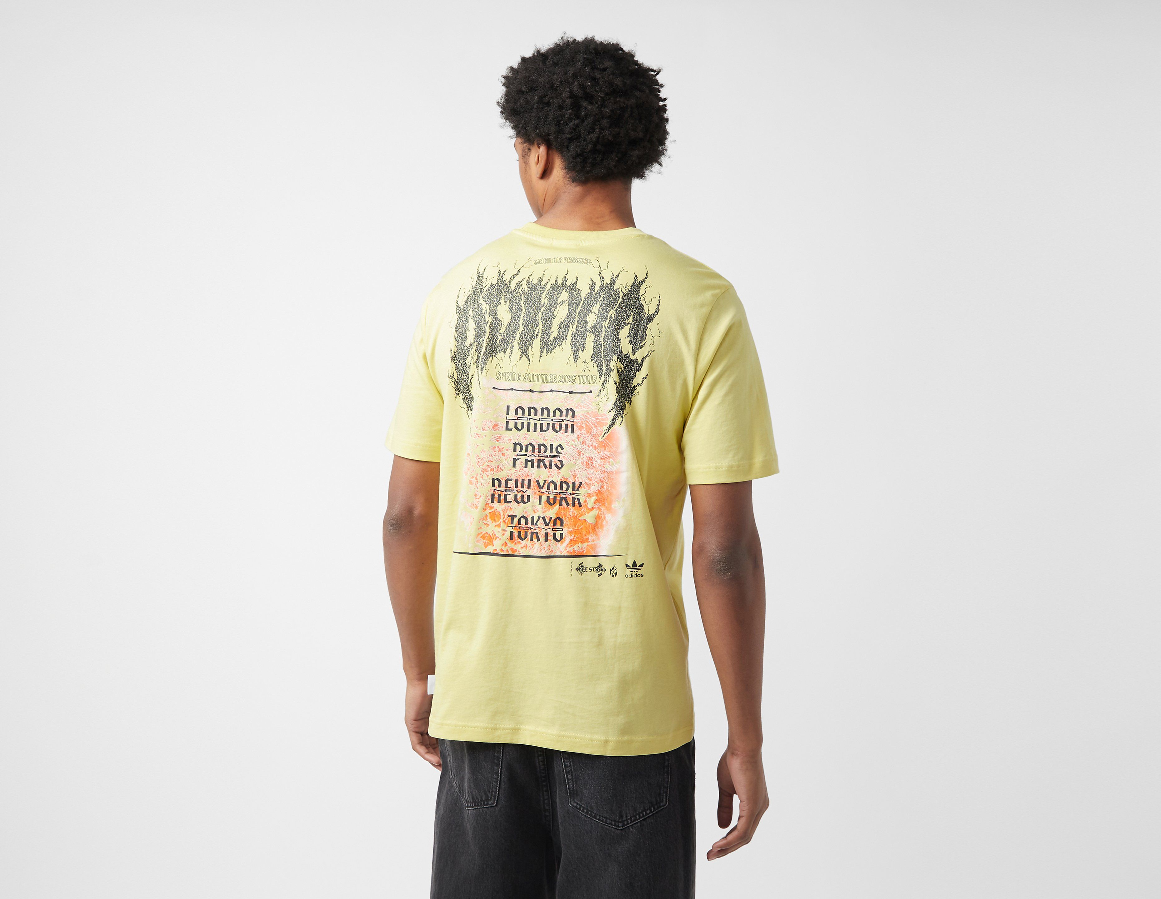 adidas Originals Death Metal T-Shirt, Yellow
